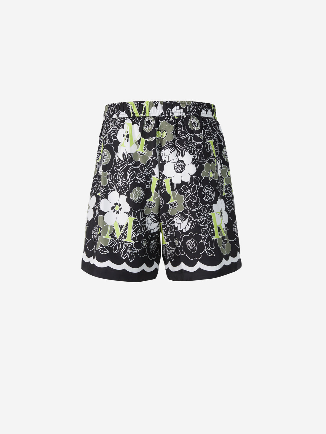 Amiri Bermudas Estampado Floral color Negro sku 523-000715 01 - Foto 2