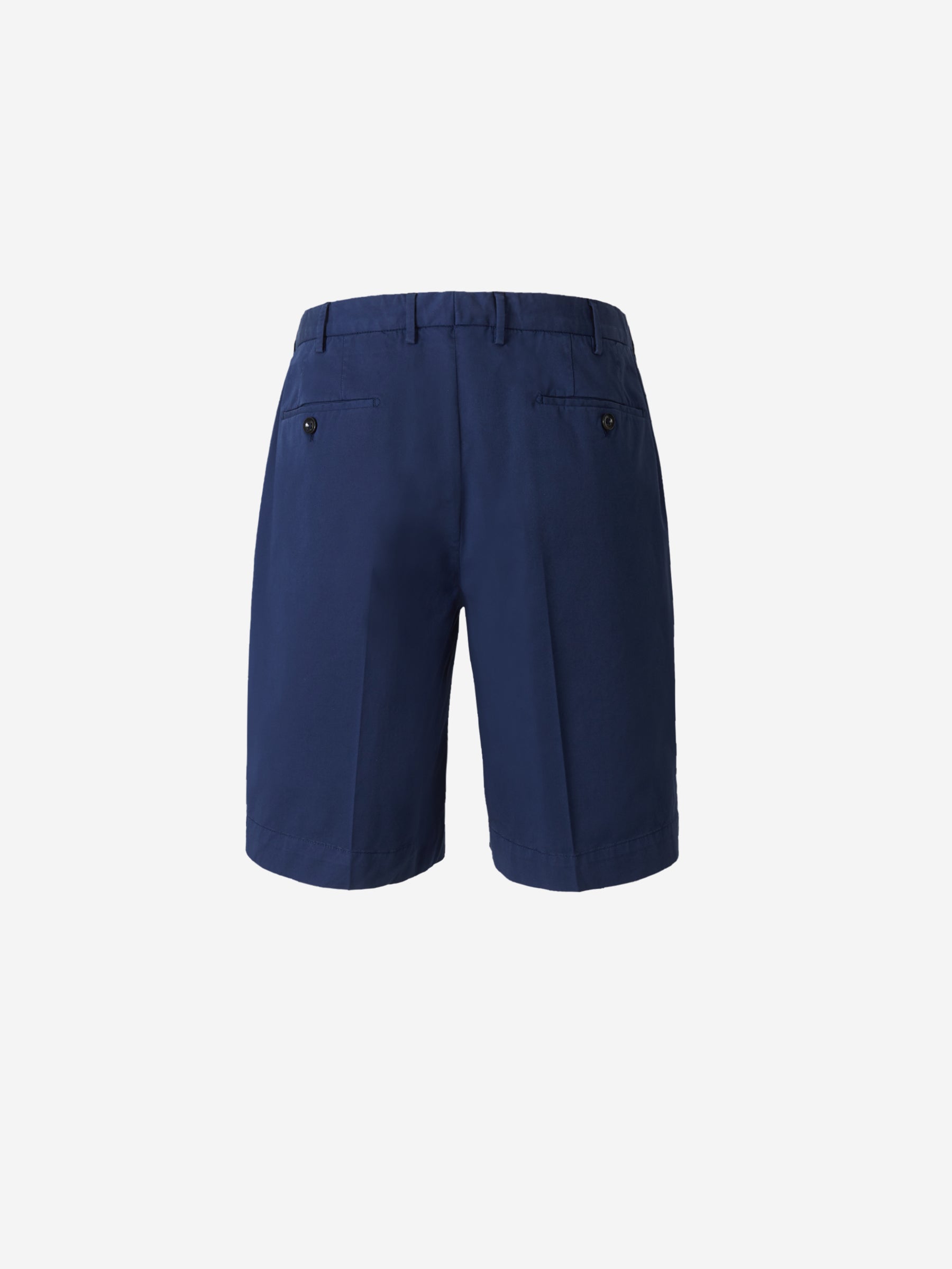 Incotex Bermudas Chinas Algodón color Azul Cobalto sku 523-000718 02 - Foto 2