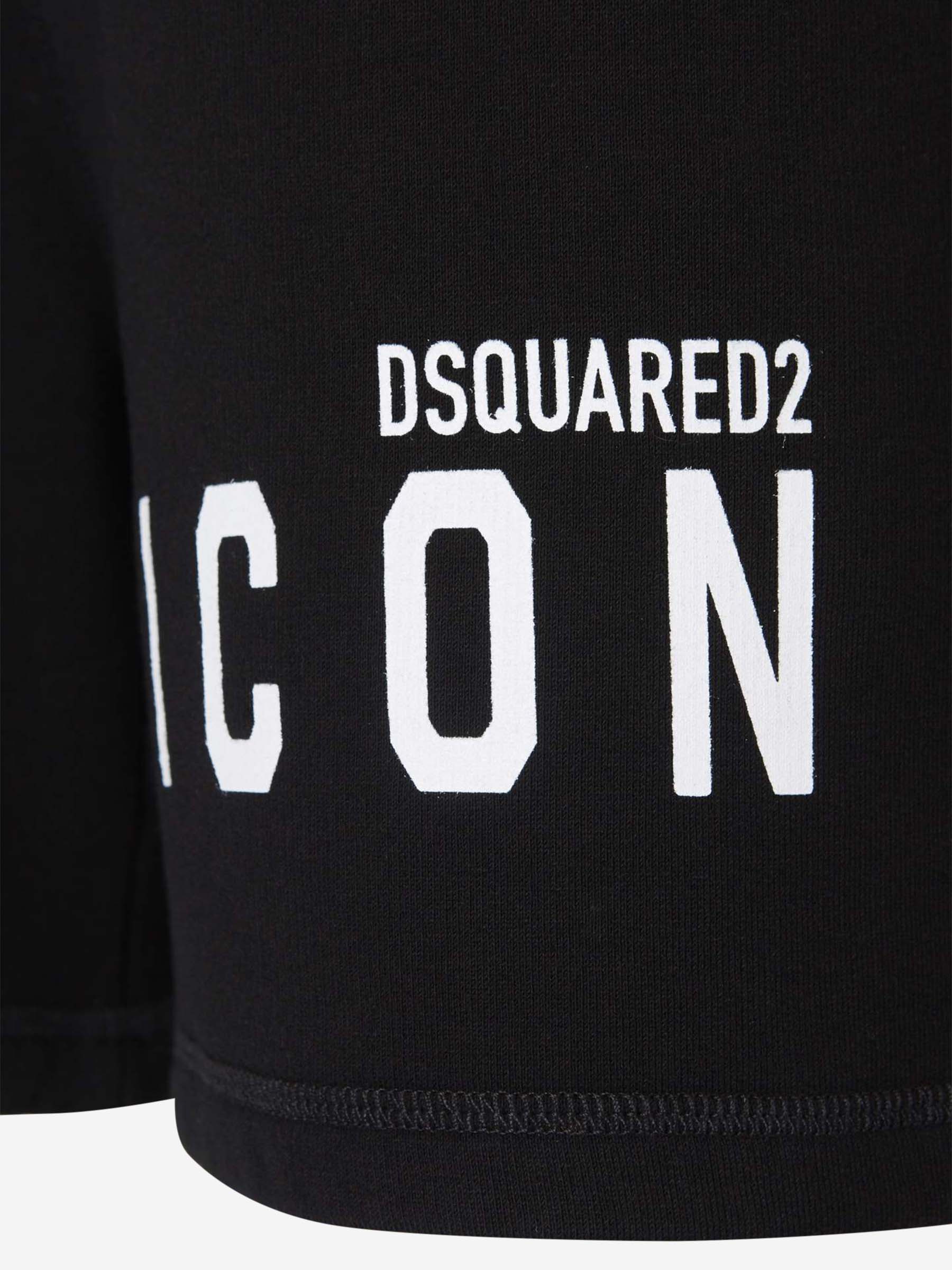 Dsquared2 Bermudas Deportivas Logo color Negro sku 523-000724 00 - Foto 5