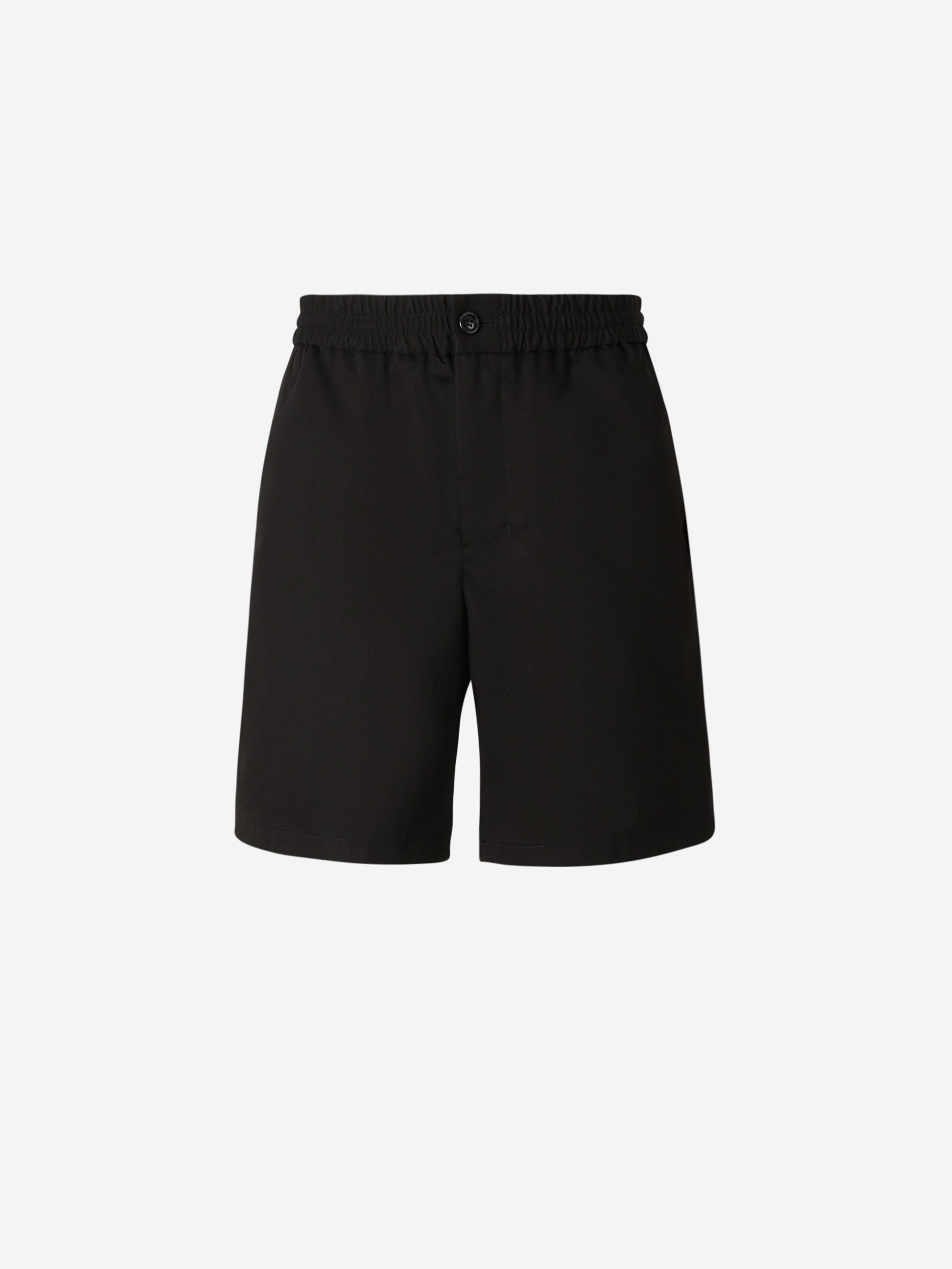 Ami Paris Bermudas Algodón color Negro sku 523-000745 02 - Foto 1