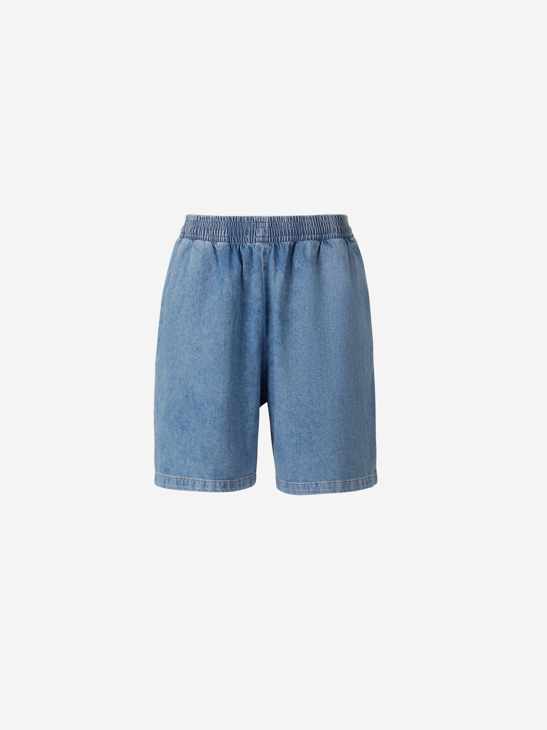 Acne Studios Bermudas Denim Logo color Azul Denim sku 523-000772 01 - Foto 1
