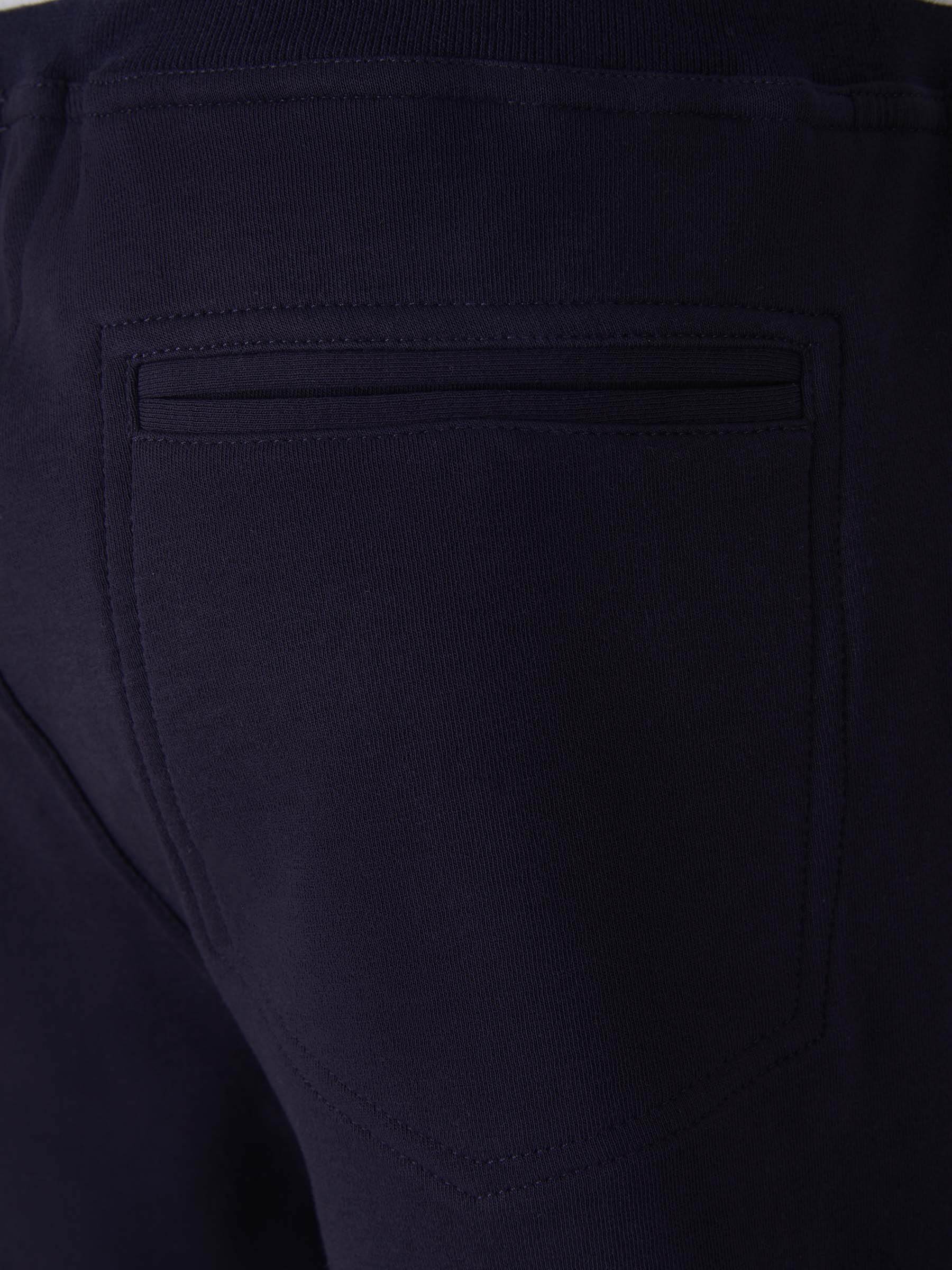 Brunello Cucinelli Bermudas Ribetes Contraste color Azul Noche sku 523-000777 01 - Foto 4