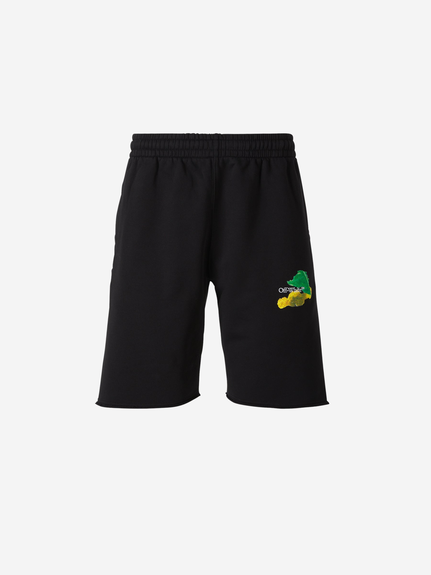 Off-White Bermudas Brush Arrows color Negro sku 523-000787 02 - Foto 7