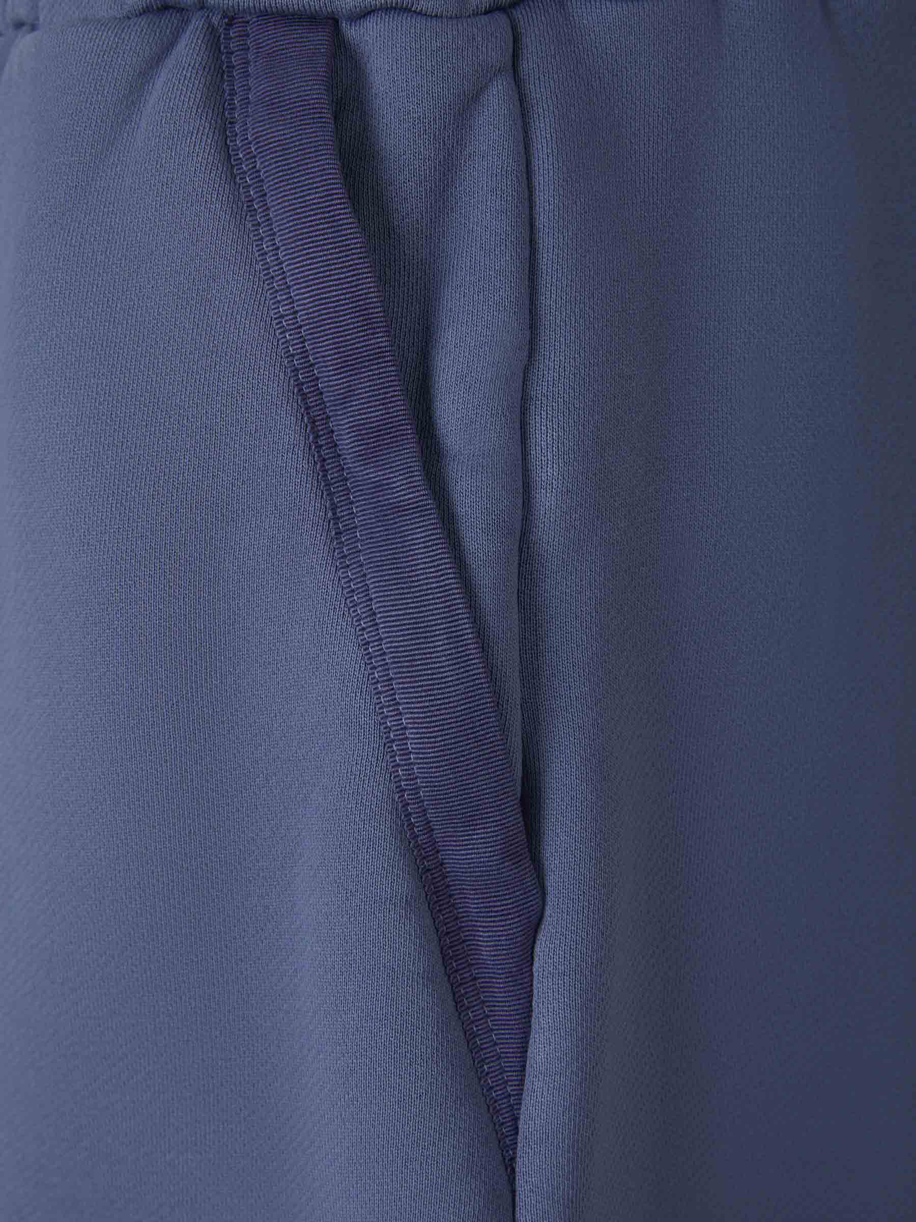 Amiri Bermudas Algodón Logo color Azul Denim sku 523-000801 01 - Foto 3