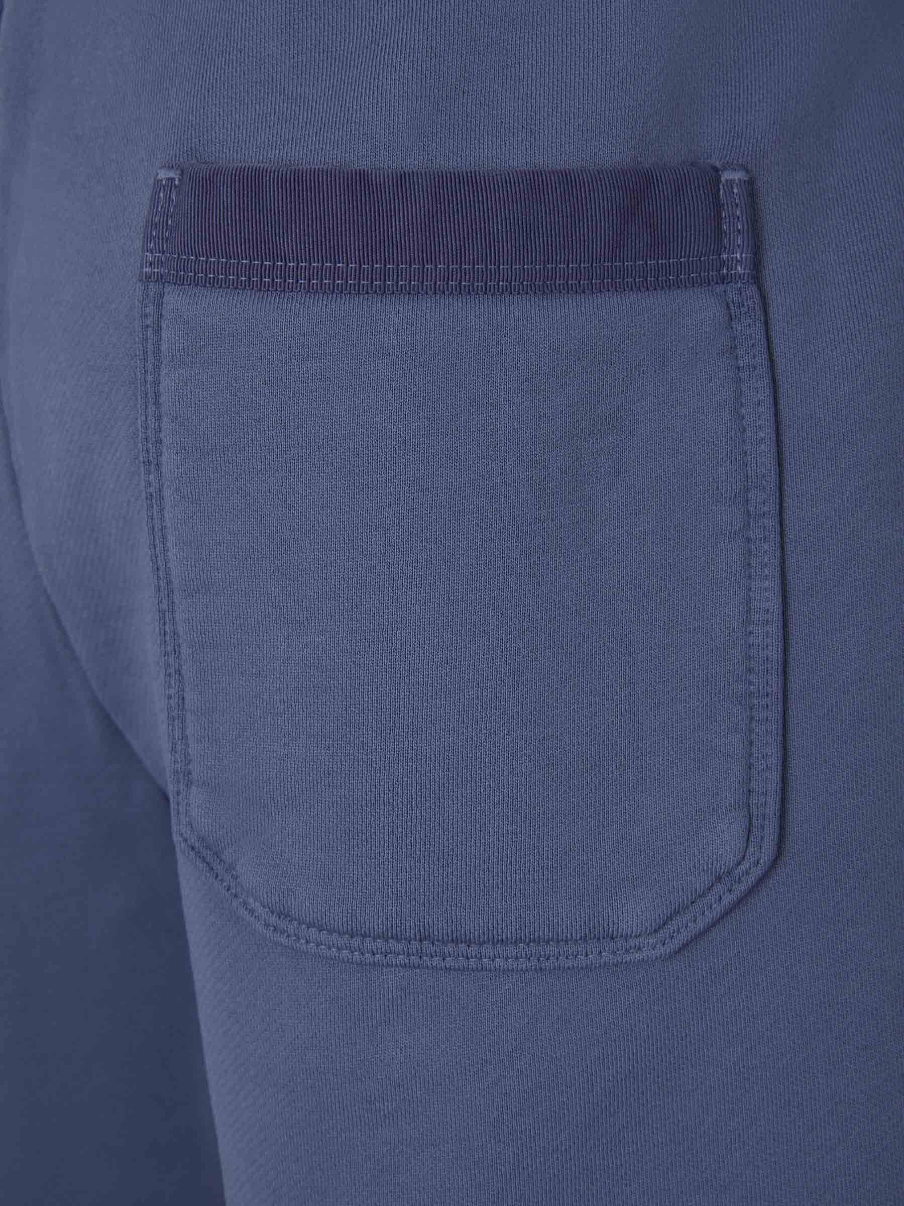 Amiri Bermudas Algodón Logo color Azul Denim sku 523-000801 01 - Foto 5