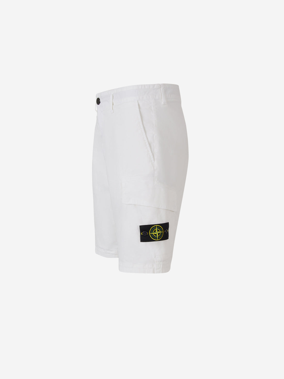 Stone Island Bermudas Cargo Algodón color Verde Militar sku 523-000822 04 - Foto 2