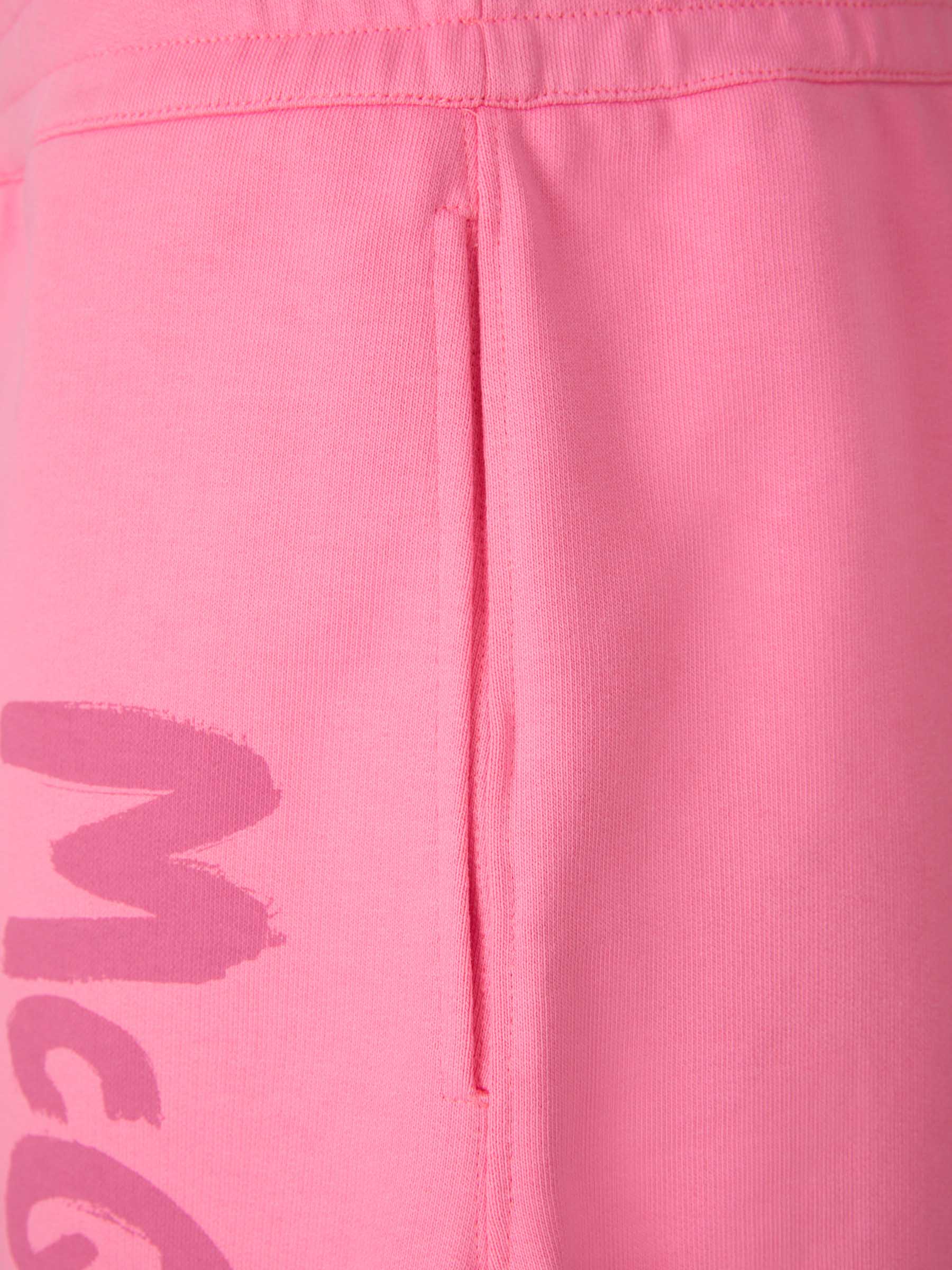 Alexander McQueen Bermudas Logo Tonal color Rosa sku 523-000839 01 - Foto 3