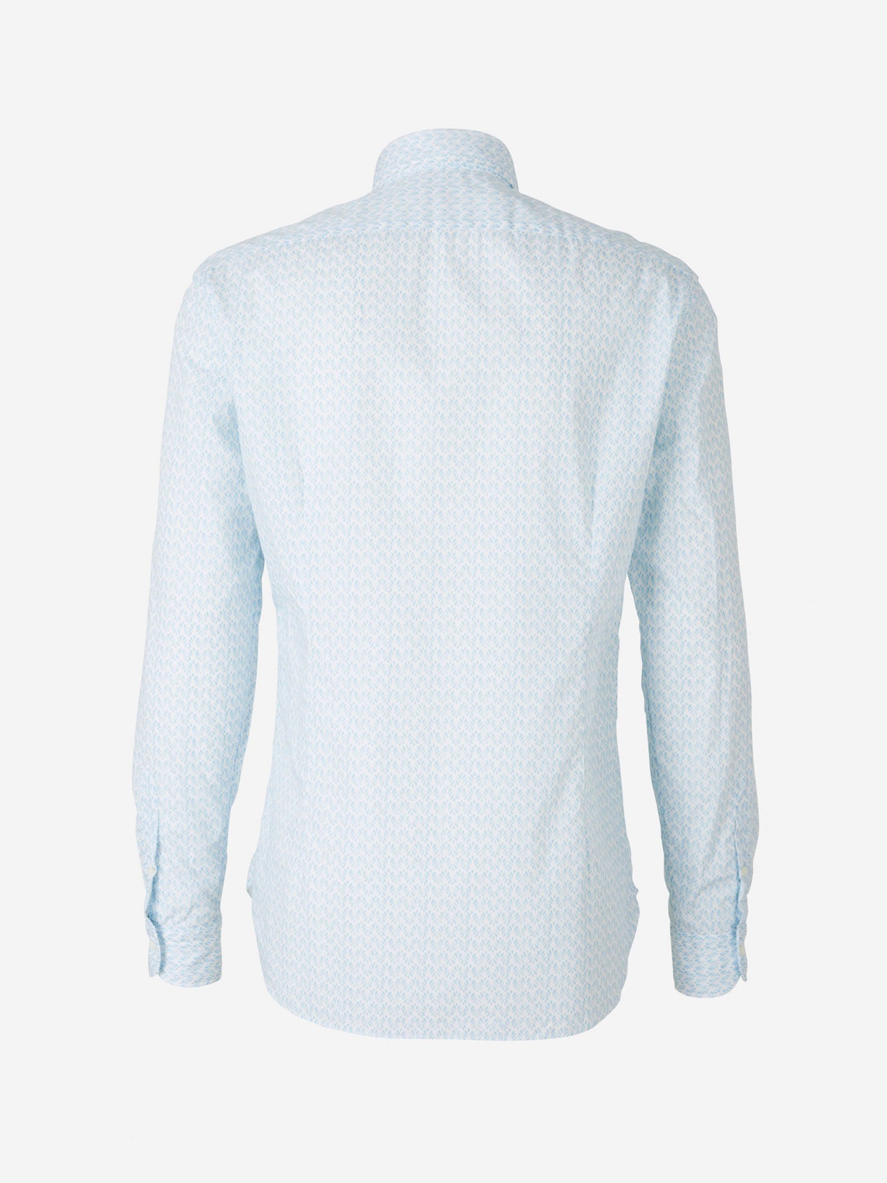 Vincenzo di Ruggiero Camisa Estampada Algodón color Azul Cielo sku 531-005162 01 - Foto 2