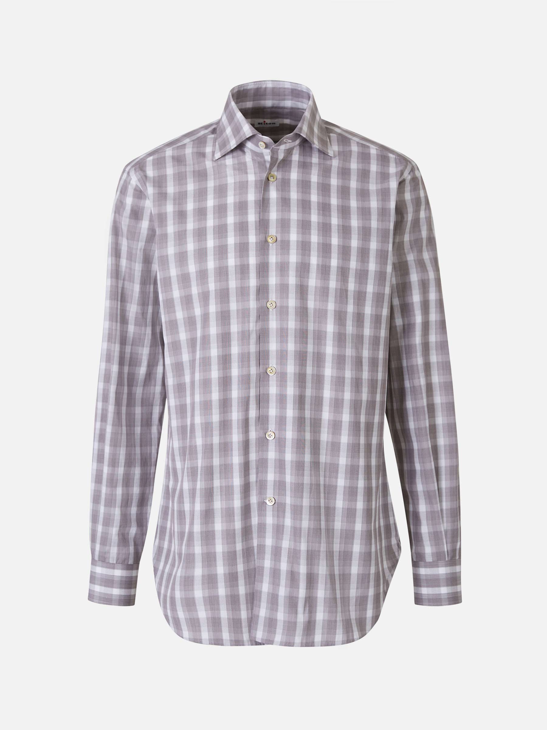 Kiton Camisa a cuadros color Multicolor sku 531-005246 01 - Foto 1