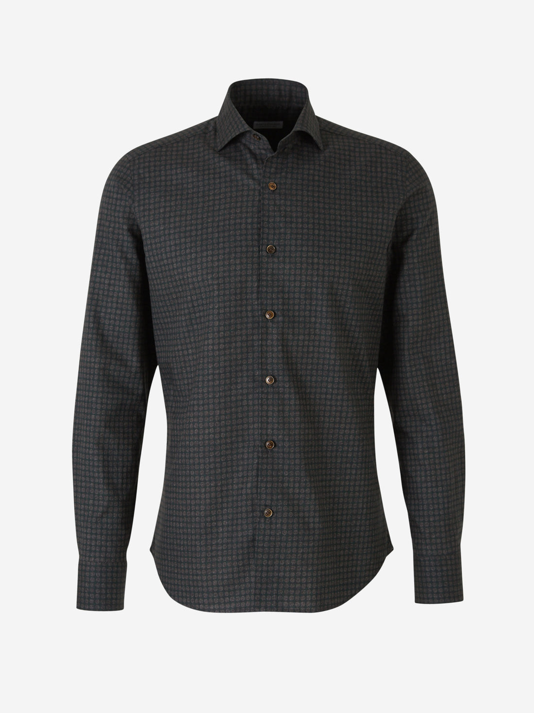 Santa Eulalia Camisa Franela Topos color Marrón sku 531-005252 01 - Foto 1