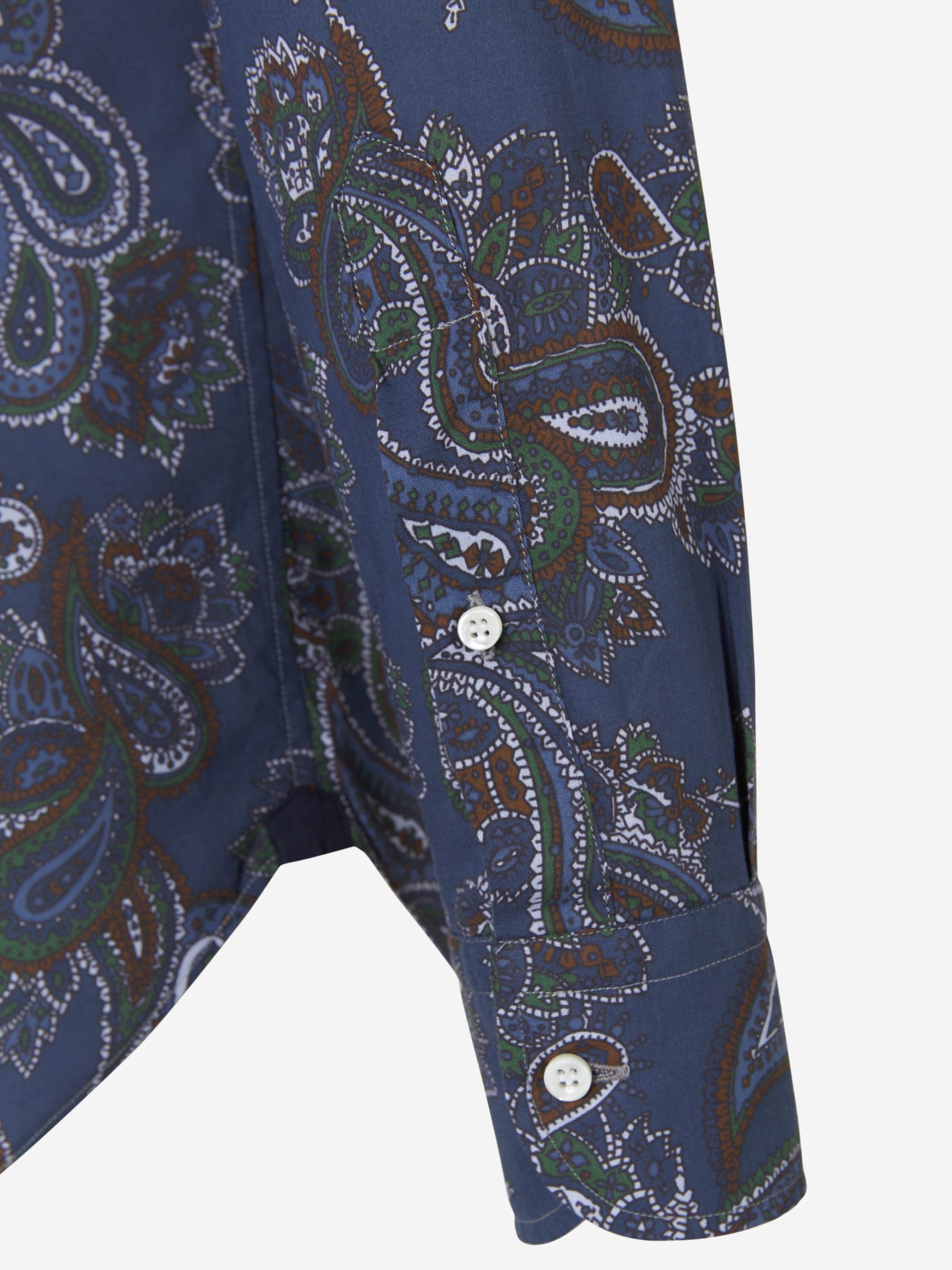 Santa Eulalia Camisa Estampado Paisley color Azul Cobalto sku 531-005269 01 - Foto 4