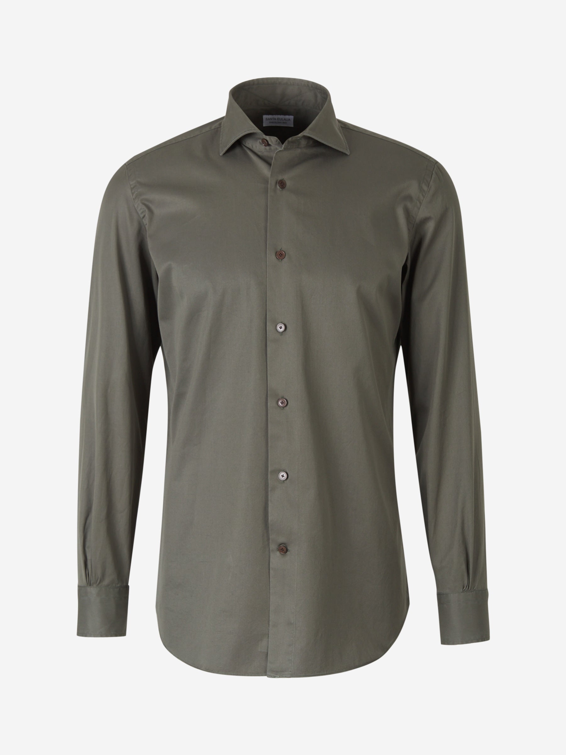 Santa Eulalia Camisa Sarga Algodón color Verde Militar sku 531-005275 02 - Foto 1