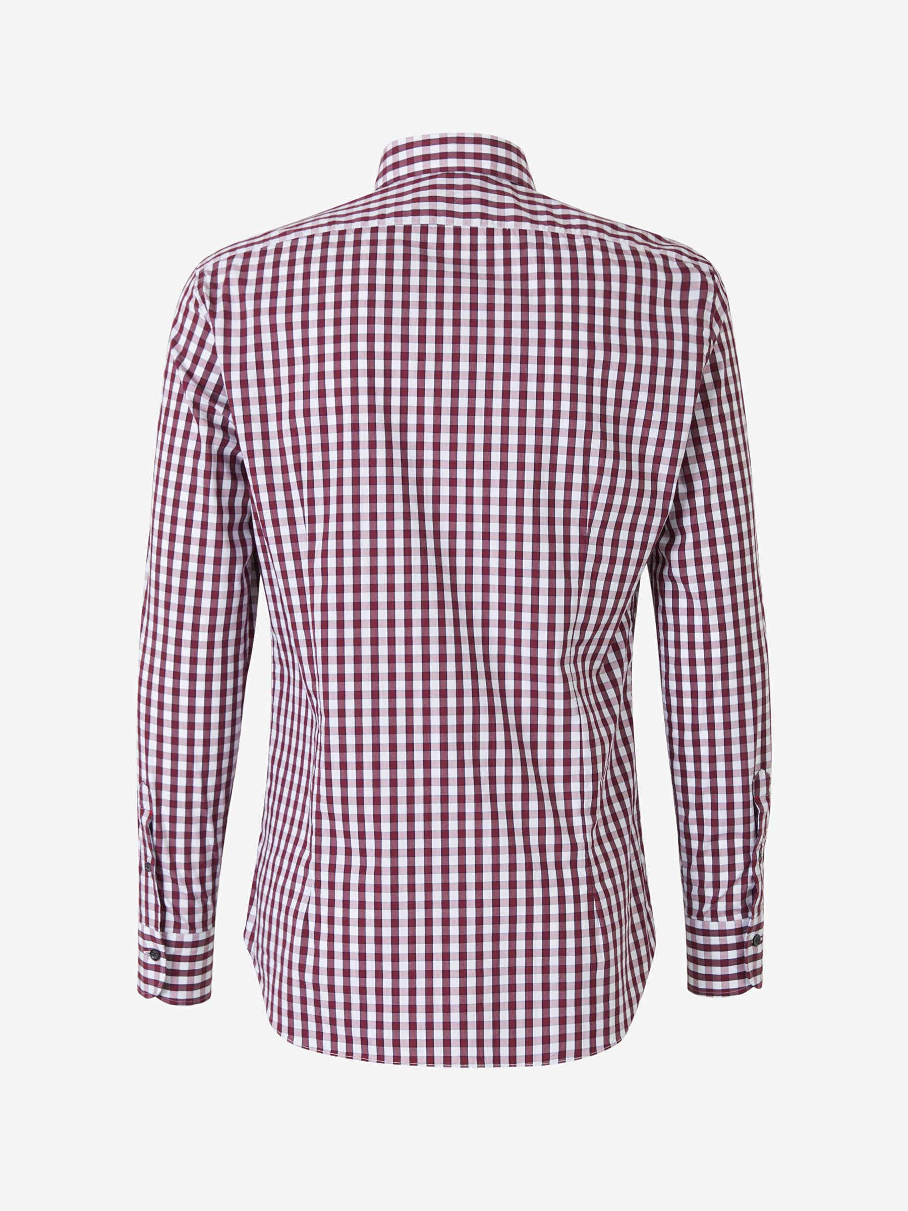 Santa Eulalia Camisa Popelín Cuadros color Gris Oscuro sku 531-005279 02 - Foto 2