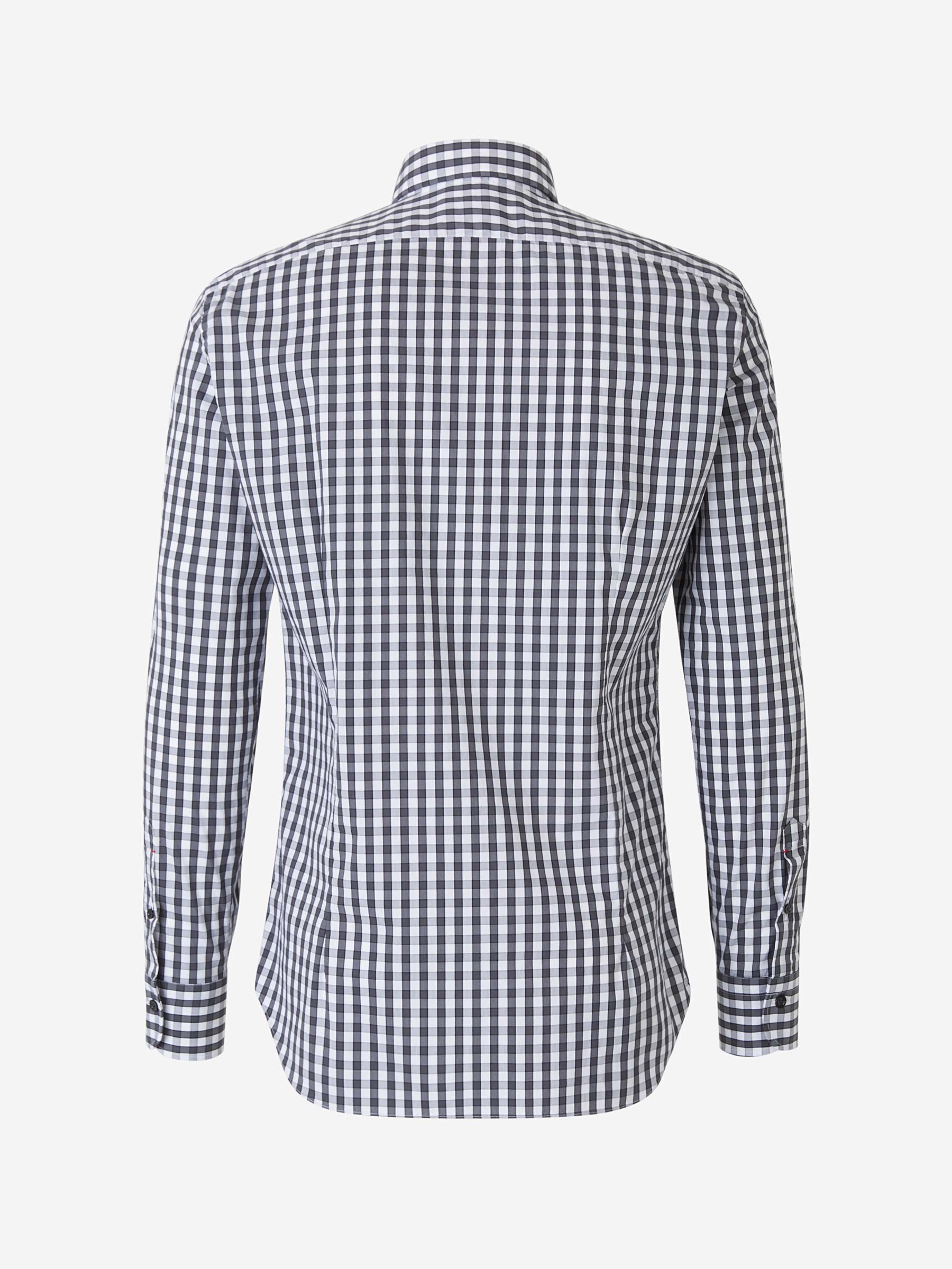 Santa Eulalia Camisa Popelín Cuadros color Gris Oscuro sku 531-005279 02 - Foto 6