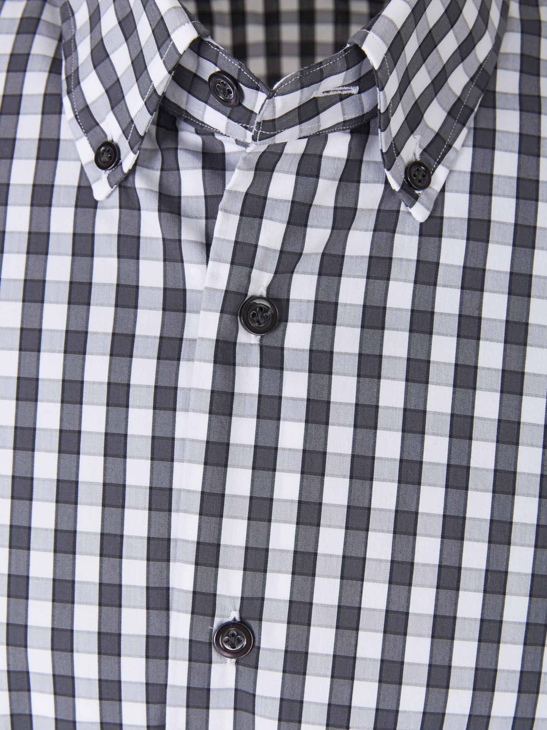 Santa Eulalia Camisa Popelín Cuadros color Gris Oscuro sku 531-005279 02 - Foto 7