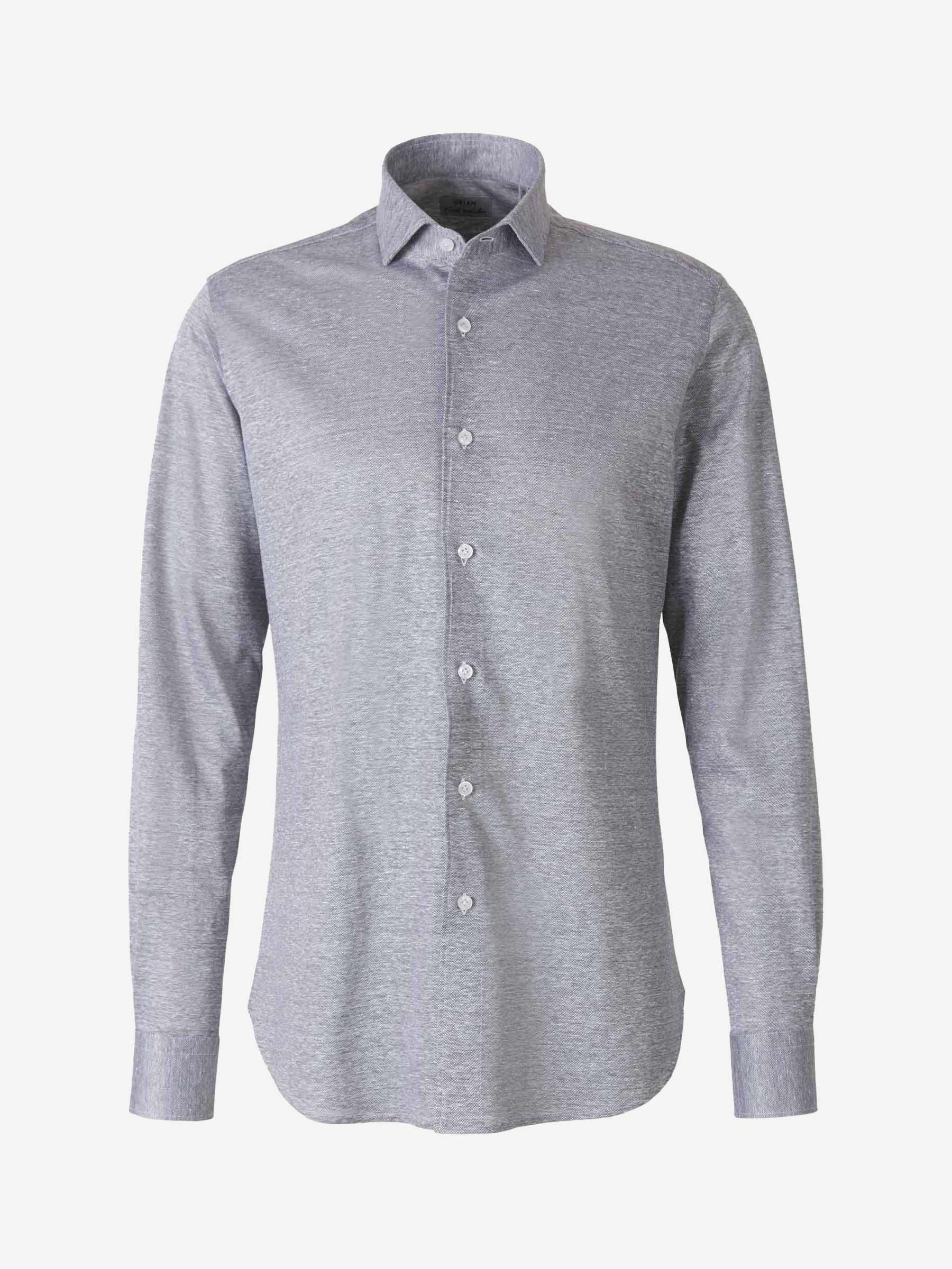 Orian Camisa Piqué Algodón Lino color Gris Claro sku 531-005301 01 - Foto 1
