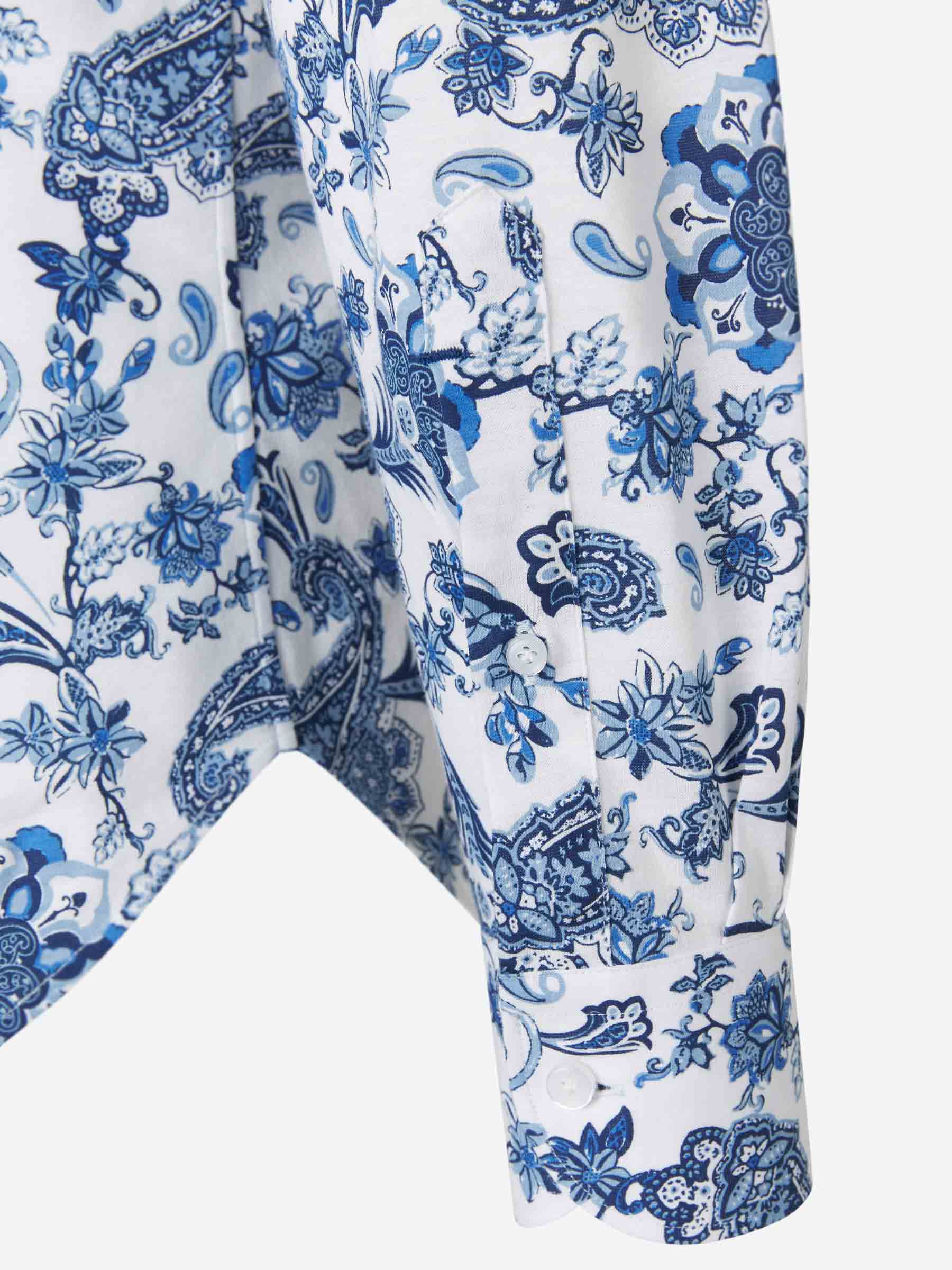 Orian Camisa Estampado Paisley color Azul Cobalto sku 531-005302 01 - Foto 4