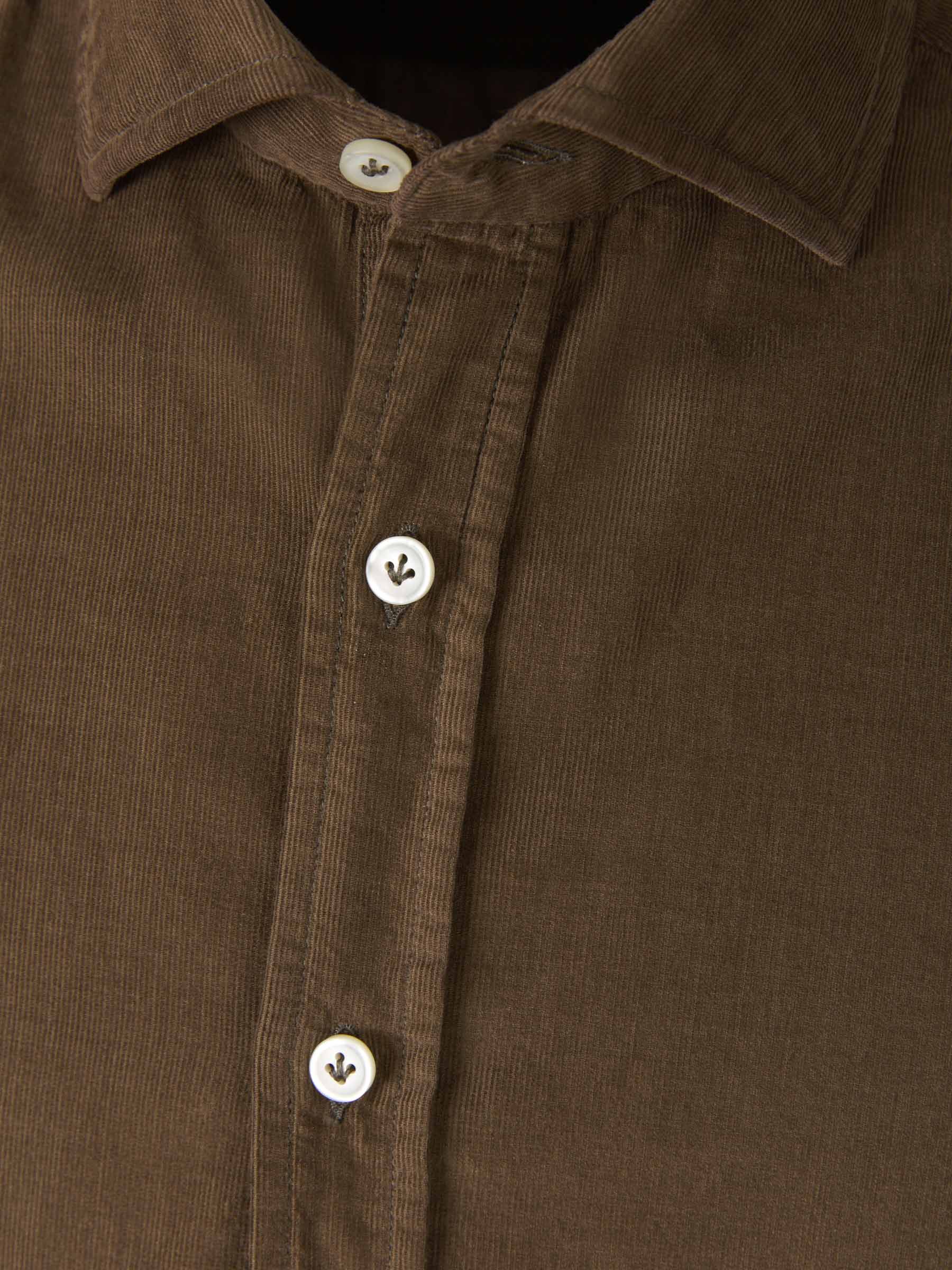 Santa Eulalia Camisa Micro Pana color Verde Militar sku 531-005404 03 - Foto 3