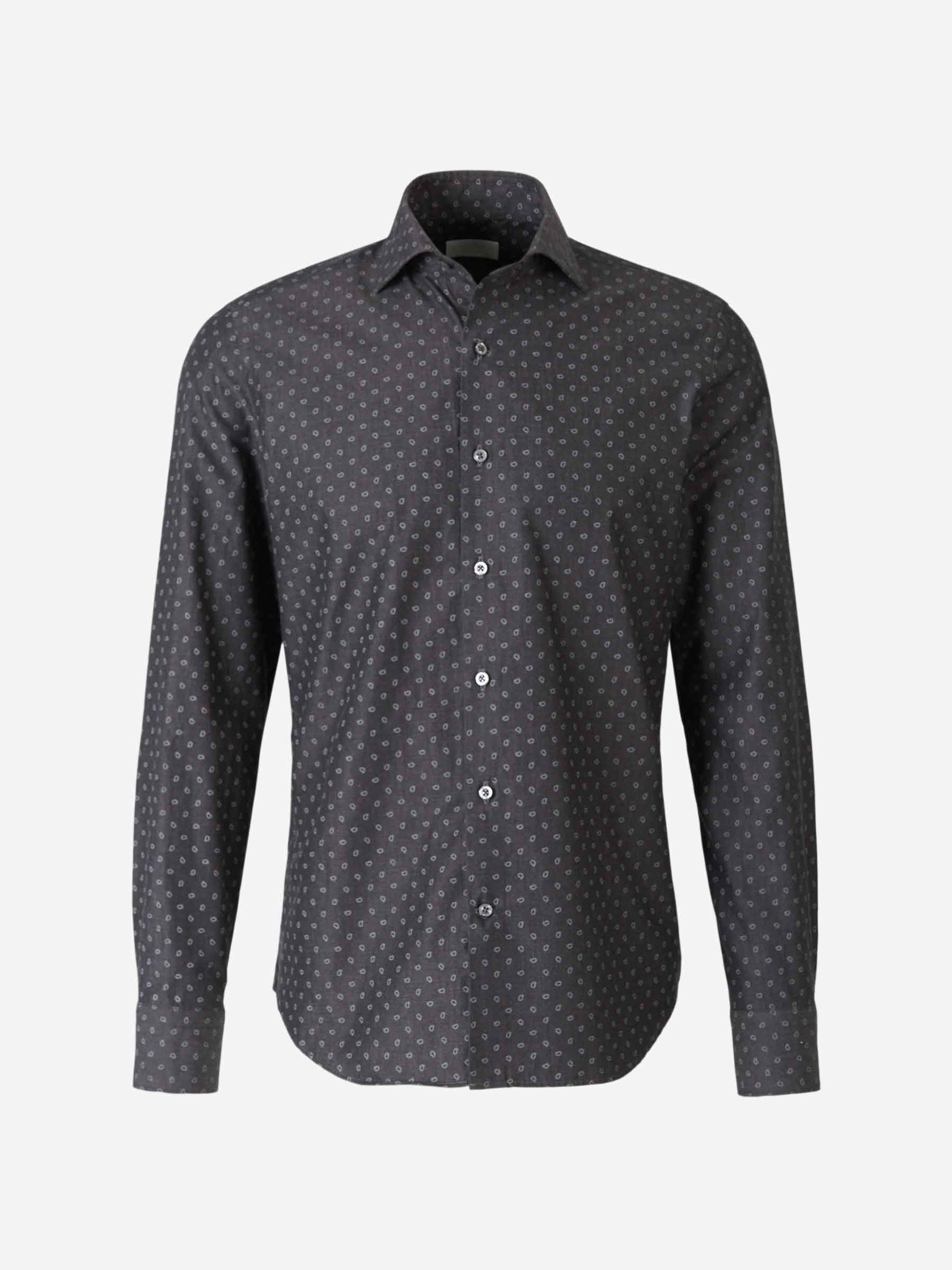 Santa Eulalia Camisa Algodón Motivo Paisley color Gris Antracita sku 531-005408 01 - Foto 1