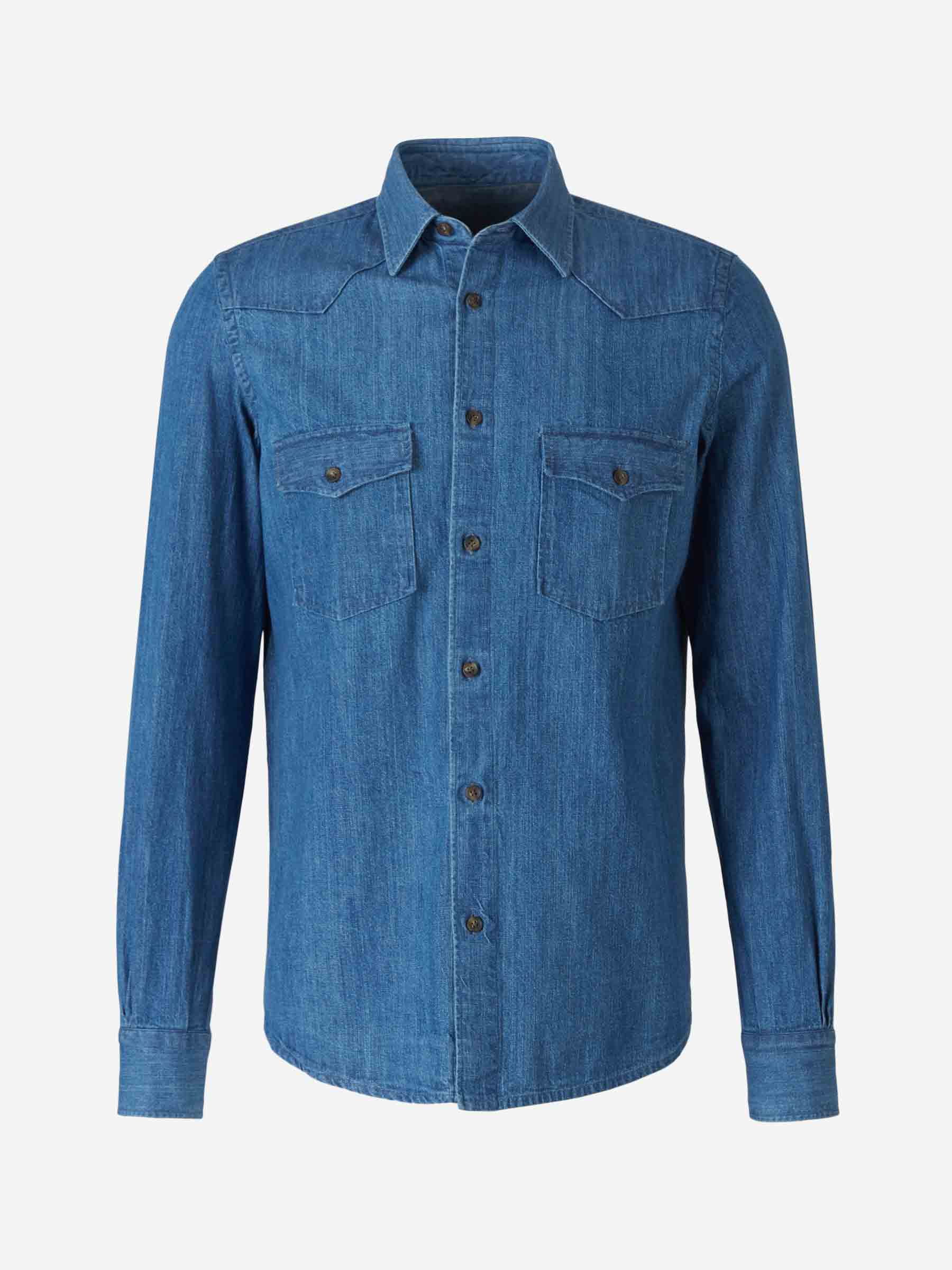 Santa Eulalia Camisa Algodón Denim color Azul Denim sku 531-005410 01 - Foto 1