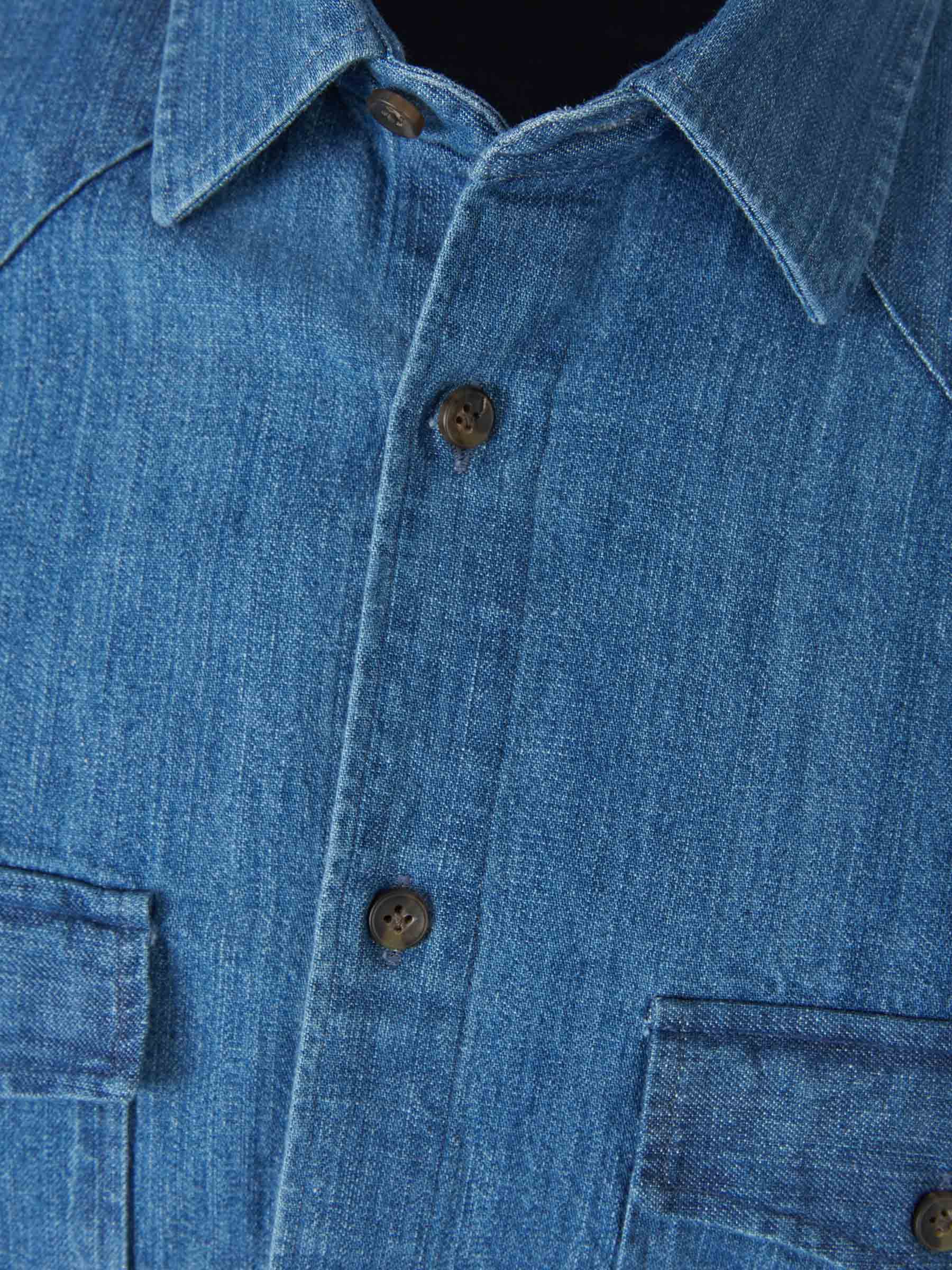 Santa Eulalia Camisa Algodón Denim color Azul Denim sku 531-005410 01 - Foto 3