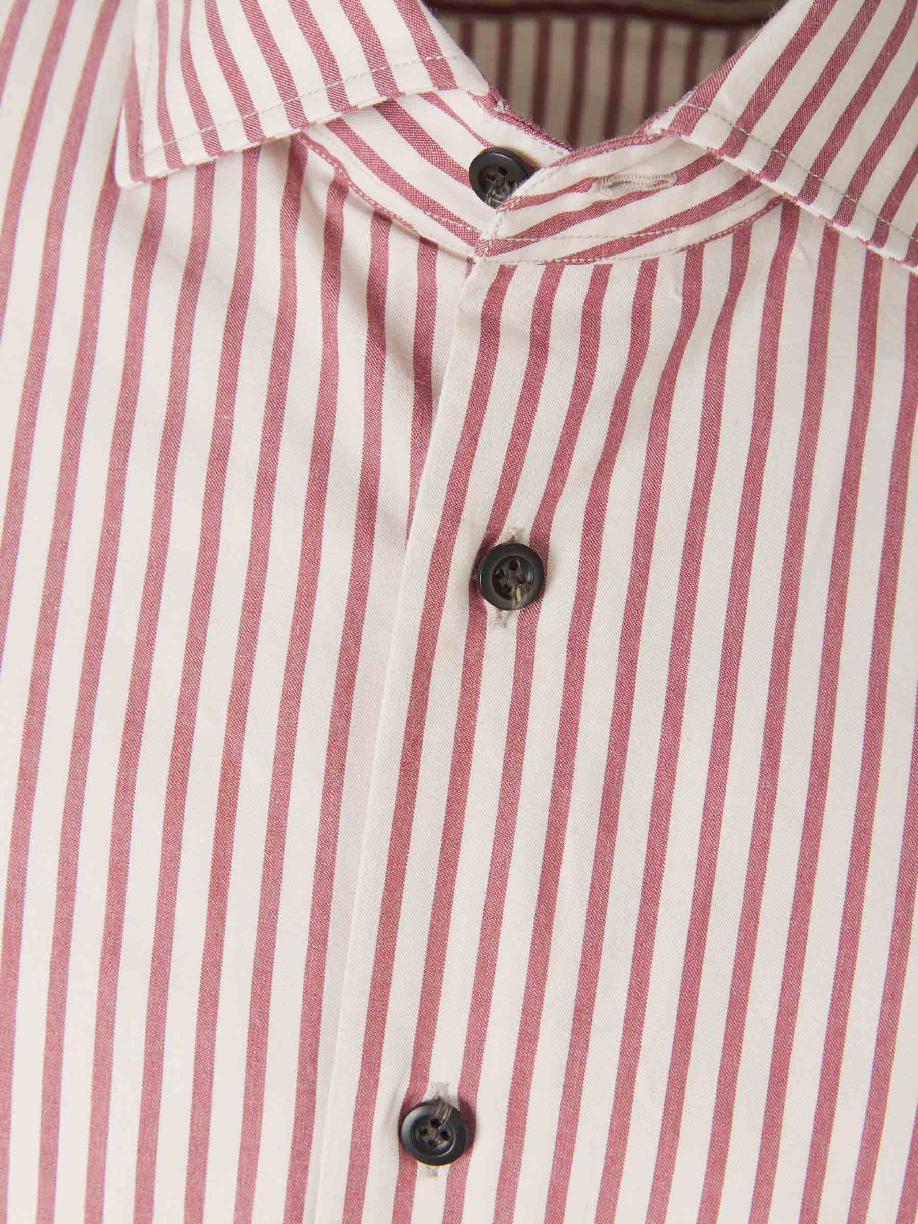 Santa Eulalia Camisa Estampado Rayas color Rojo sku 531-005414 01 - Foto 3