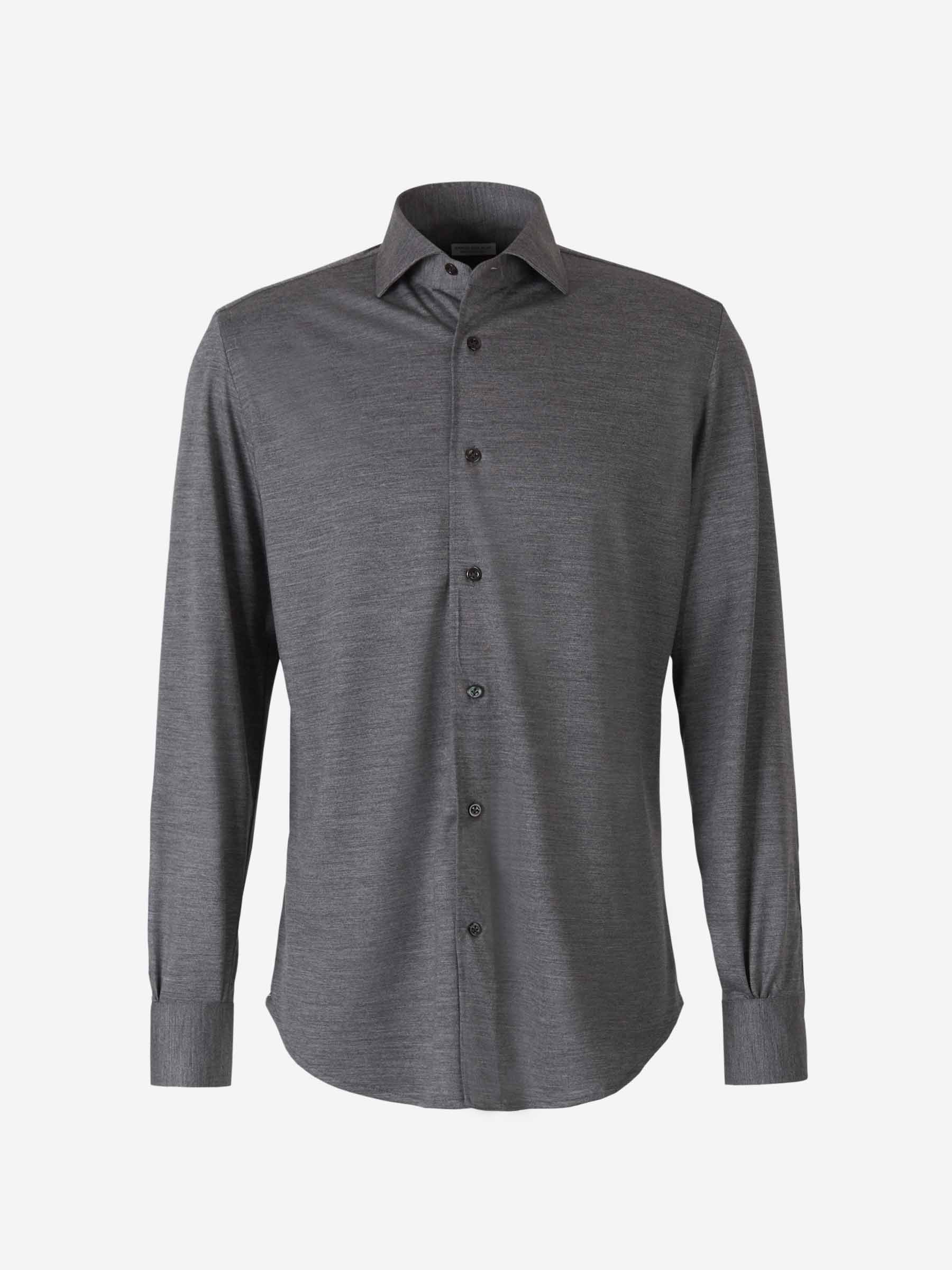 Santa Eulalia Camisa Lana Virgen color Gris Piedra sku 531-005416 01 - Foto 1