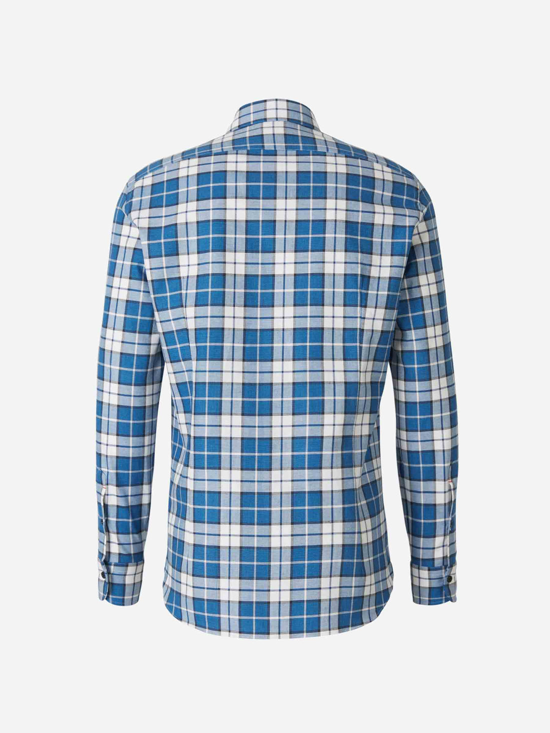 Santa Eulalia Camisa Motivo Cuadros color Azul Cobalto sku 531-005420 01 - Foto 2