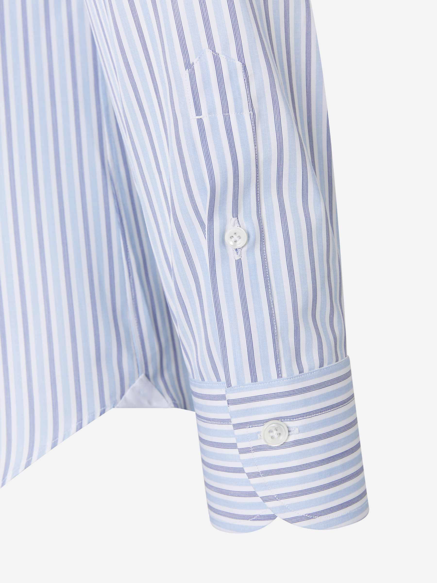 Santa Eulalia Camisa Algodón Rayas color Rosa Claro sku 531-005444 02 - Foto 4