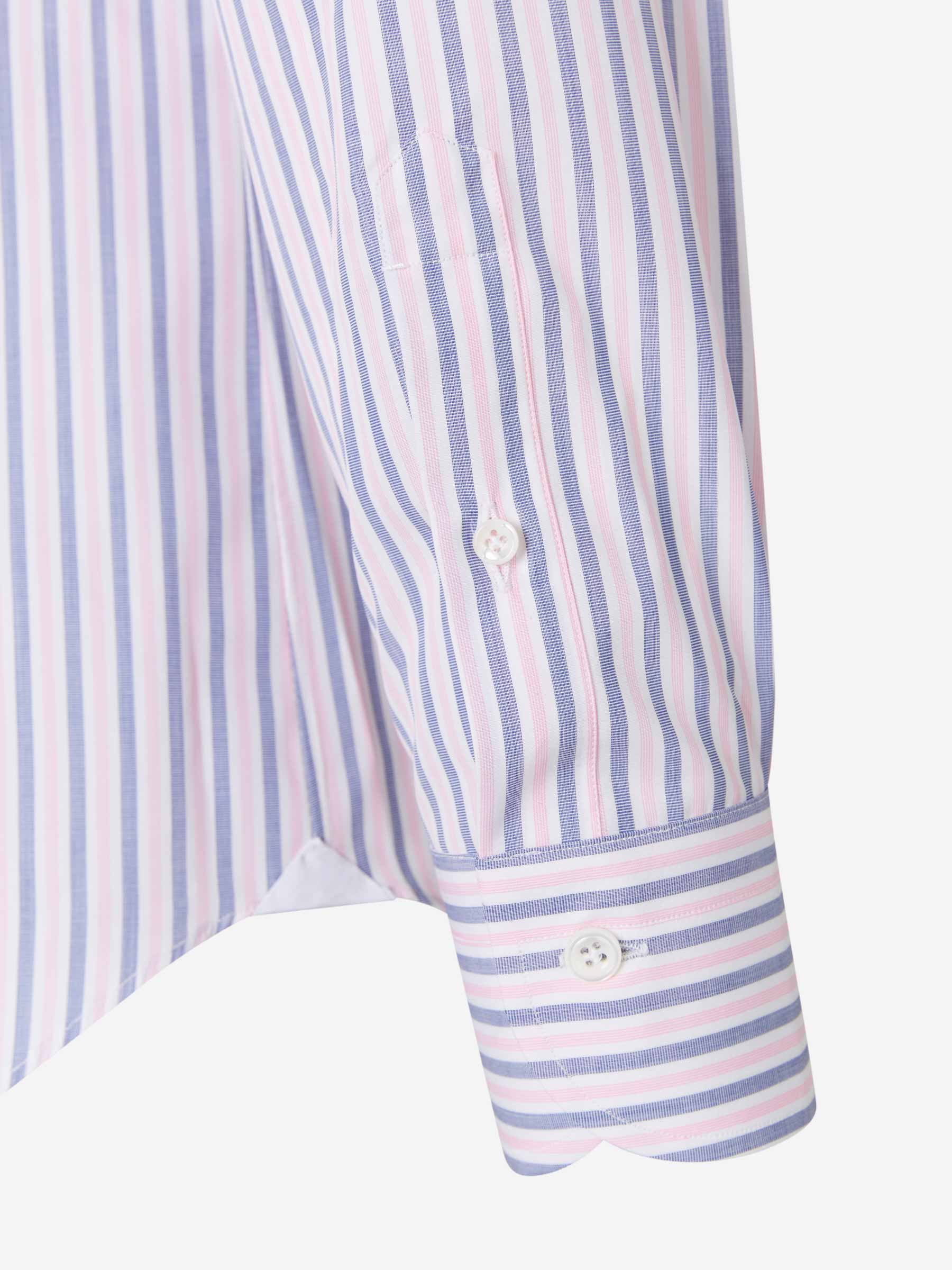 Santa Eulalia Camisa Algodón Rayas color Rosa Claro sku 531-005444 02 - Foto 8