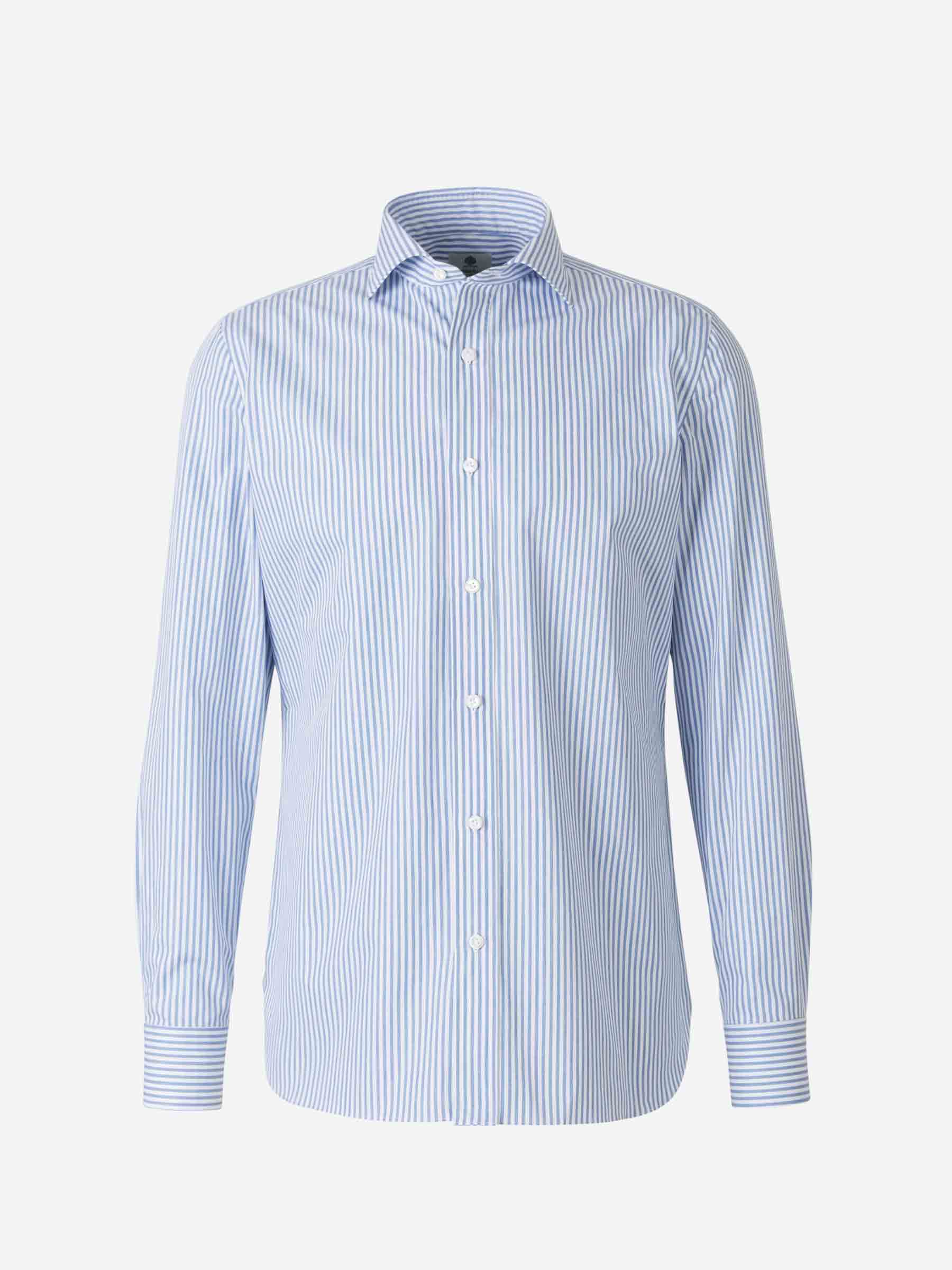 Borrelli Camisa Motivo Rayas color Azul Cielo sku 531-005455 02 - Foto 1