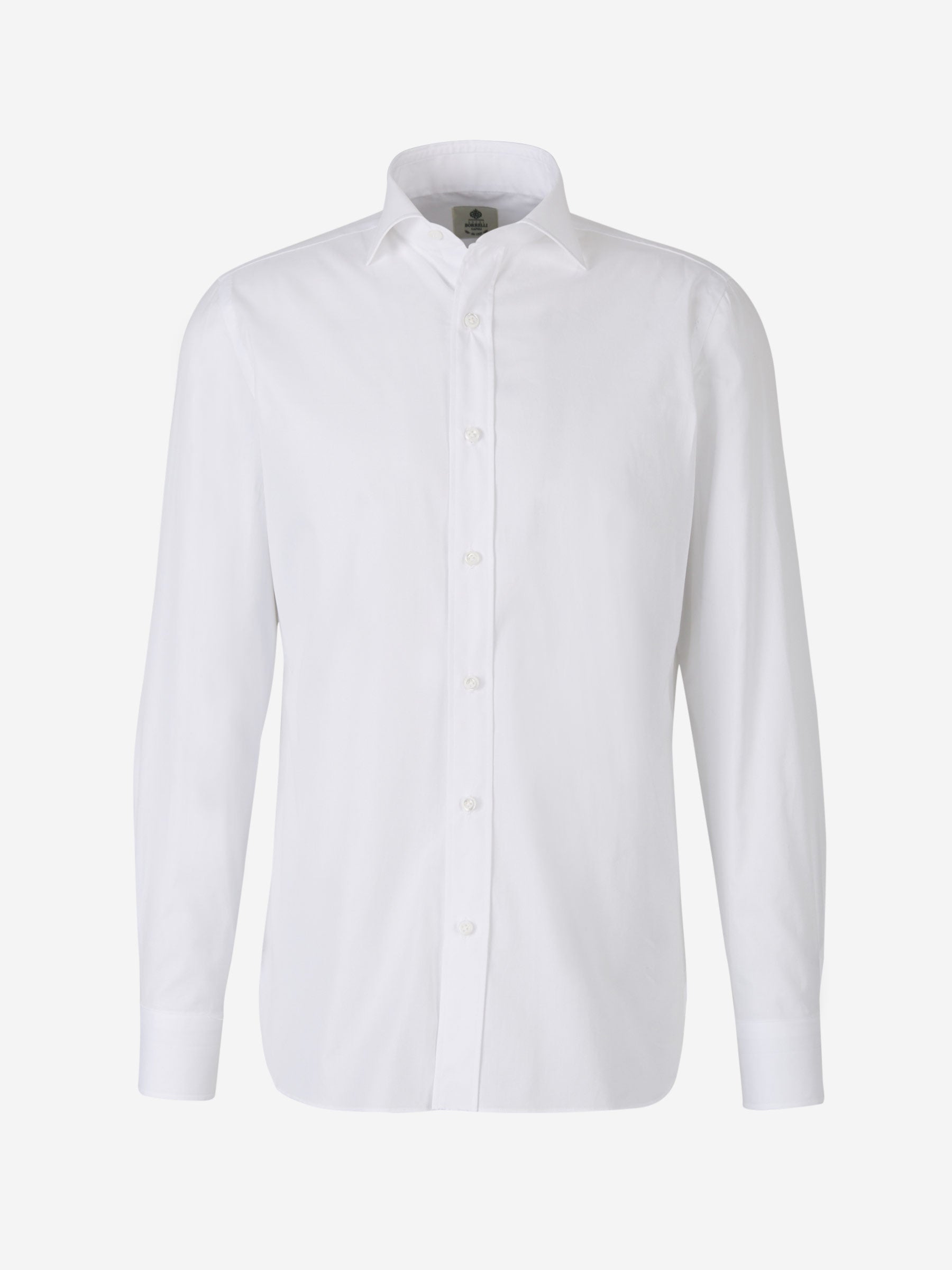 Borrelli Camisa Algodón color Blanco sku 531-005457 02 - Foto 1