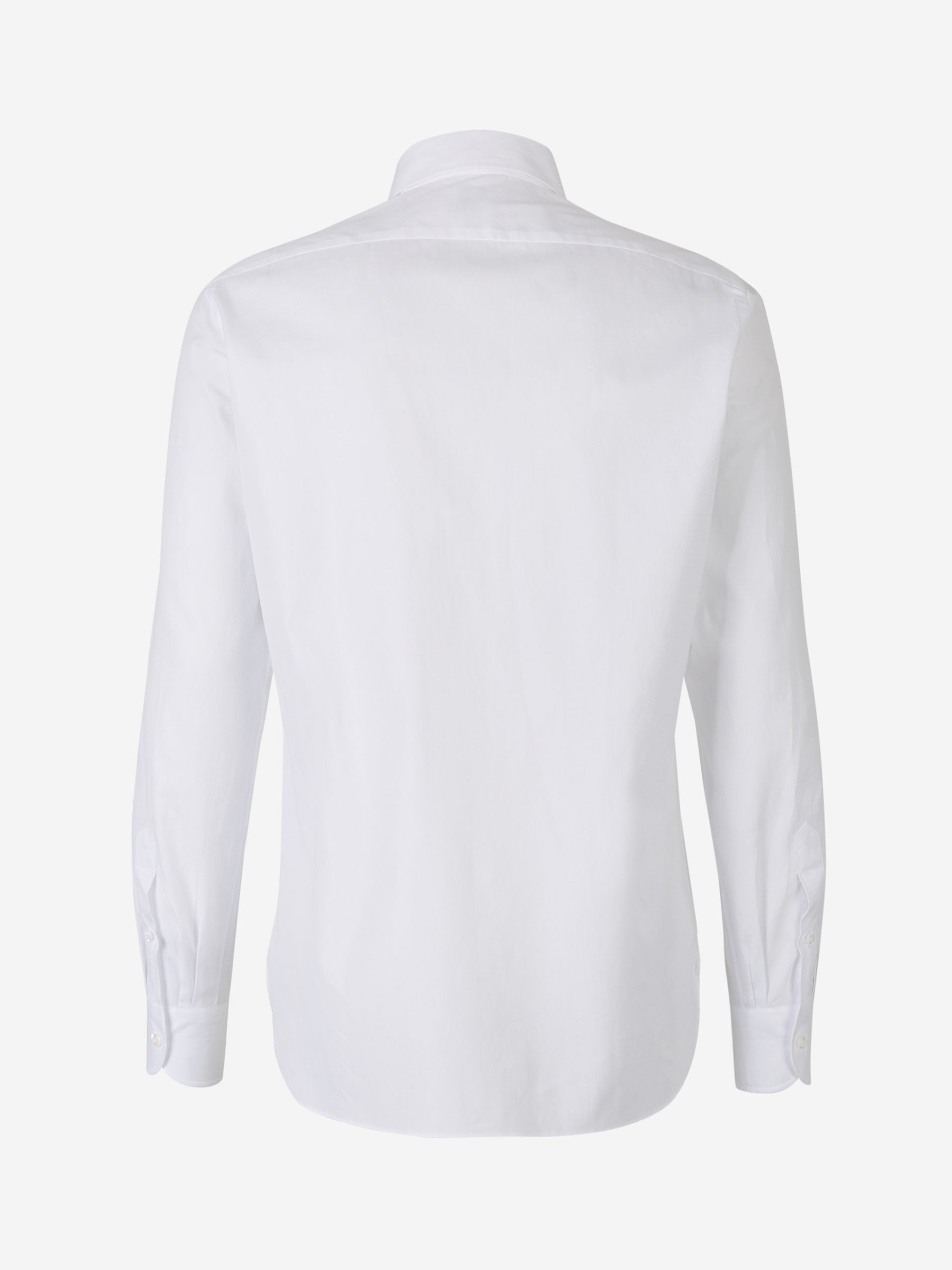 Borrelli Camisa Algodón color Blanco sku 531-005457 02 - Foto 2