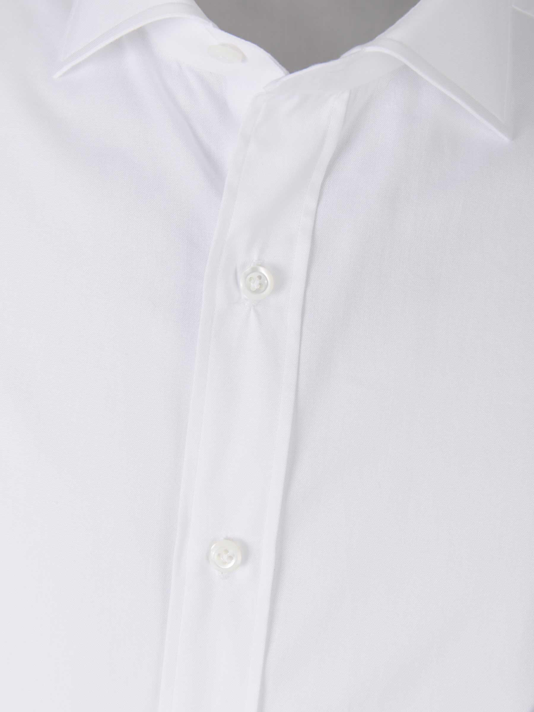 Borrelli Camisa Algodón color Blanco sku 531-005457 02 - Foto 3
