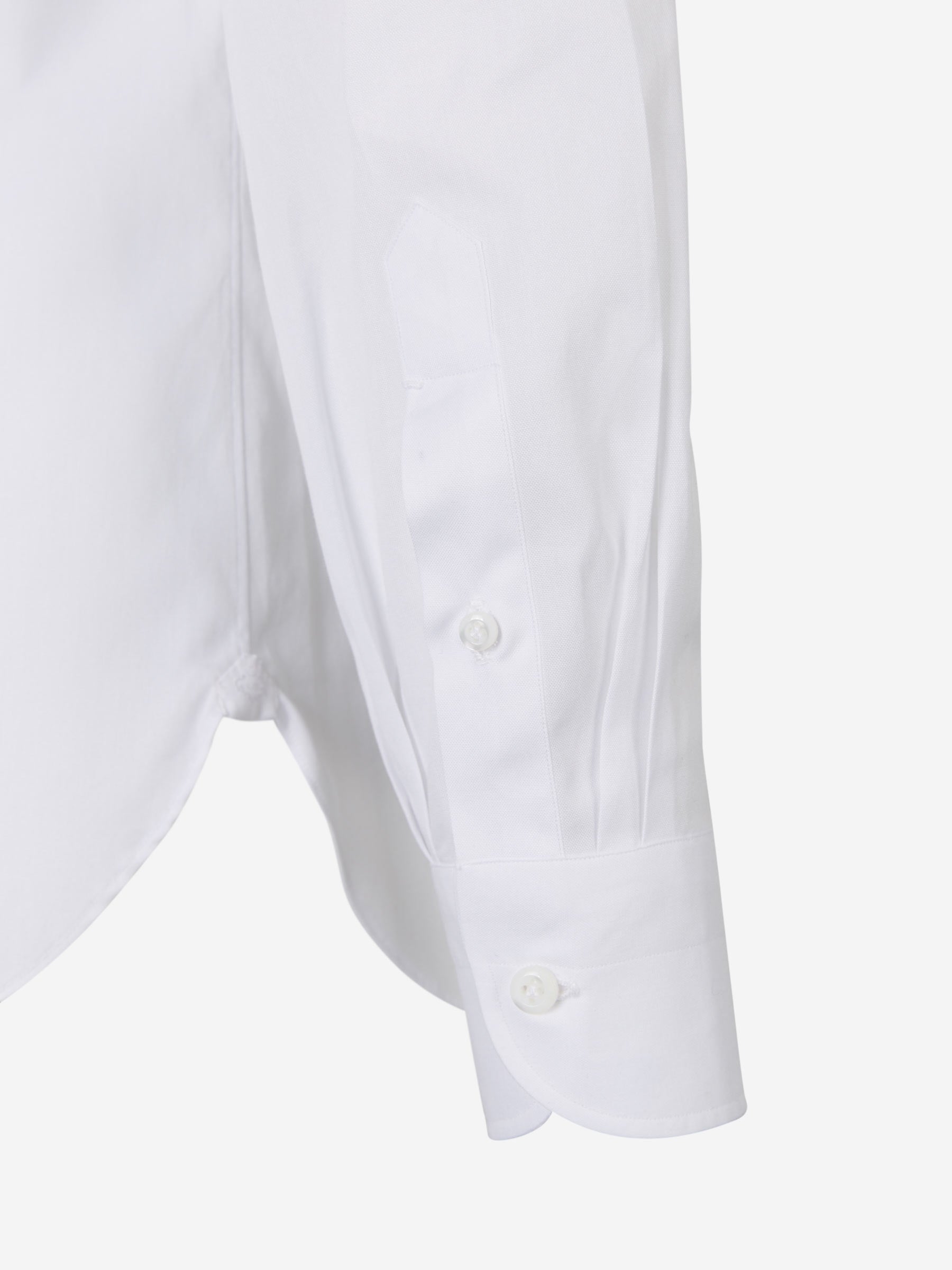 Borrelli Camisa Algodón color Blanco sku 531-005457 02 - Foto 4