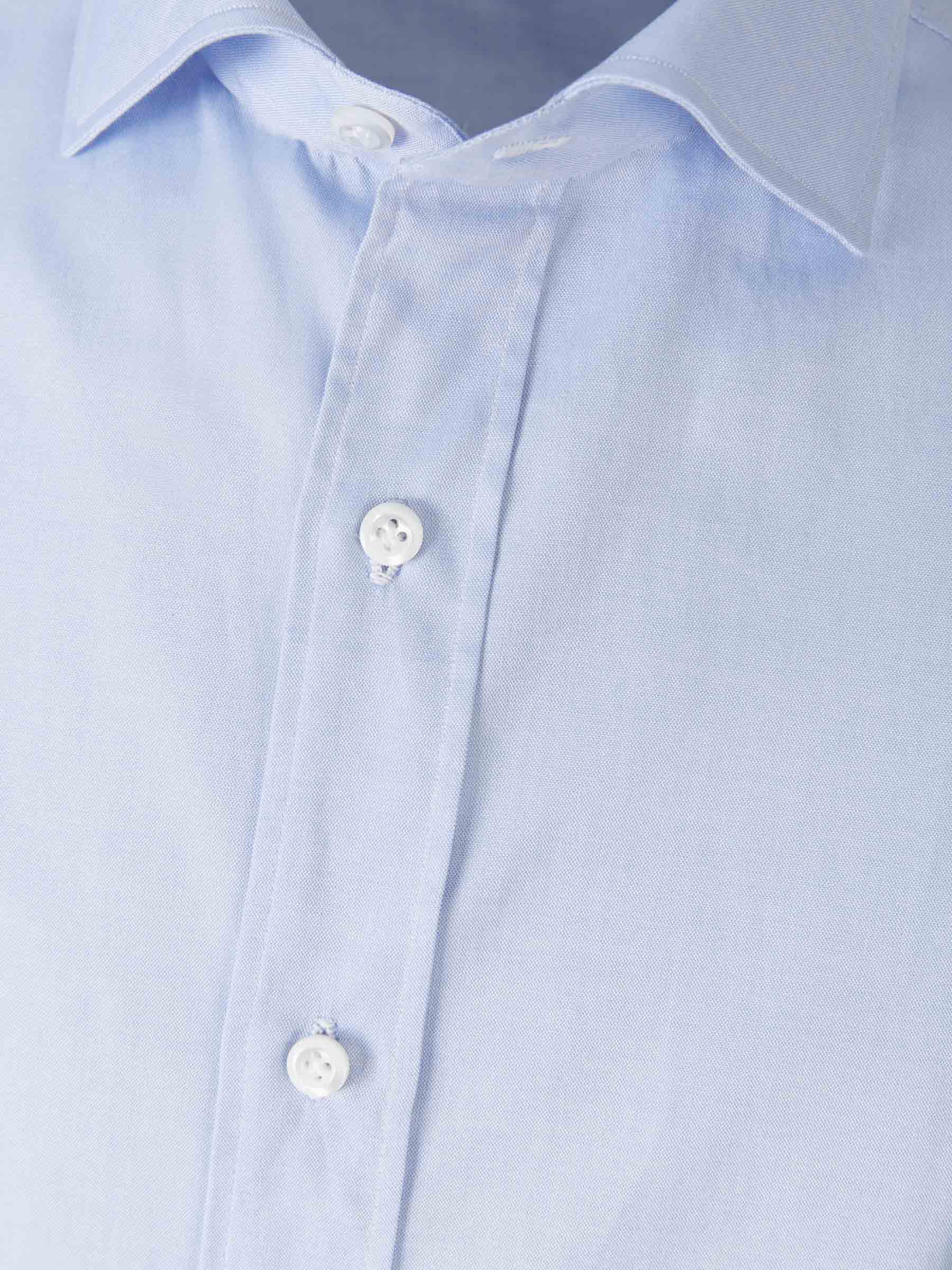 Borrelli Camisa Algodón color Blanco sku 531-005457 02 - Foto 7