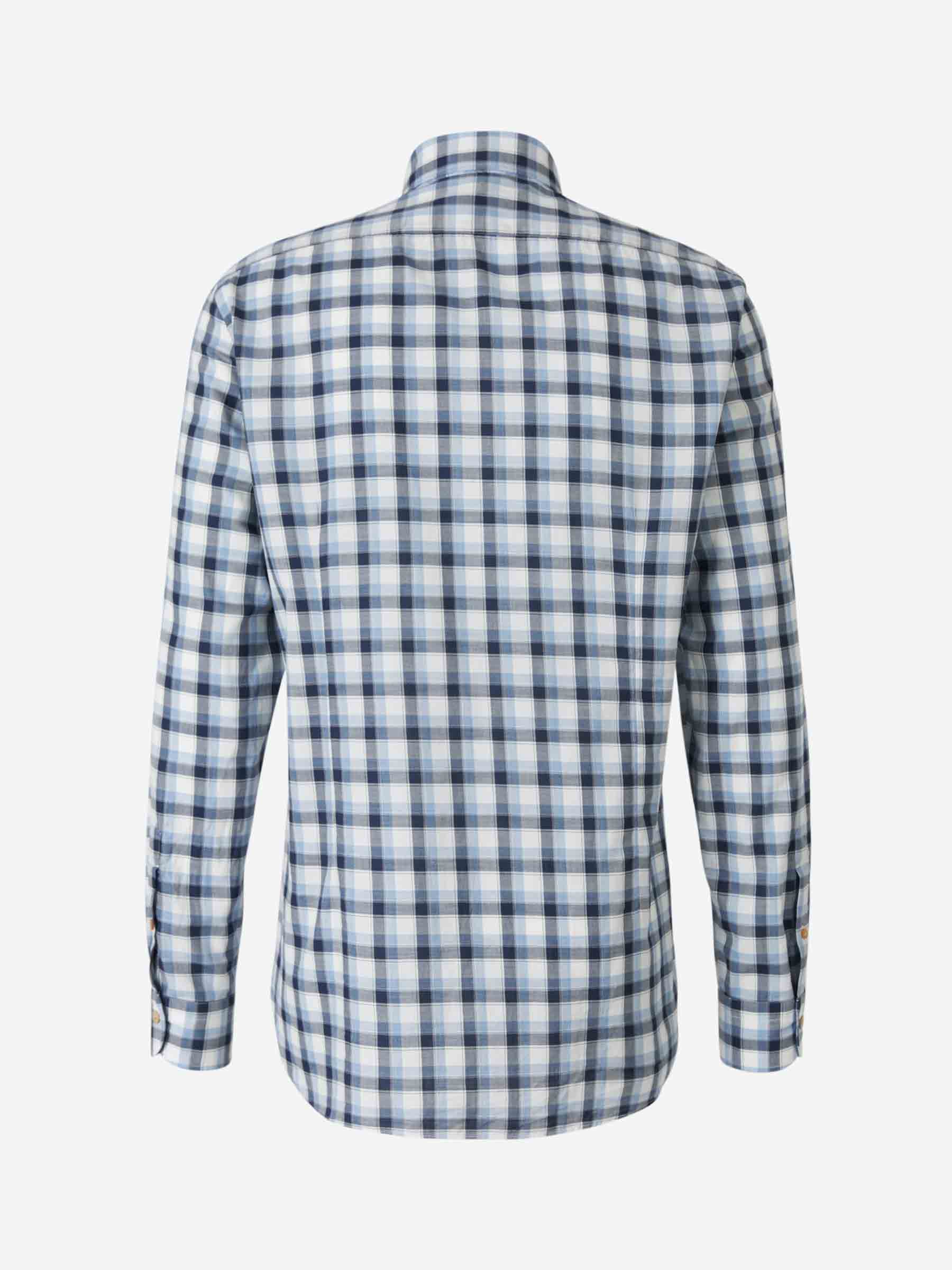 Vincenzo di Ruggiero Camisa Motivo Cuadros color Caramelo sku 531-005467 02 - Foto 6