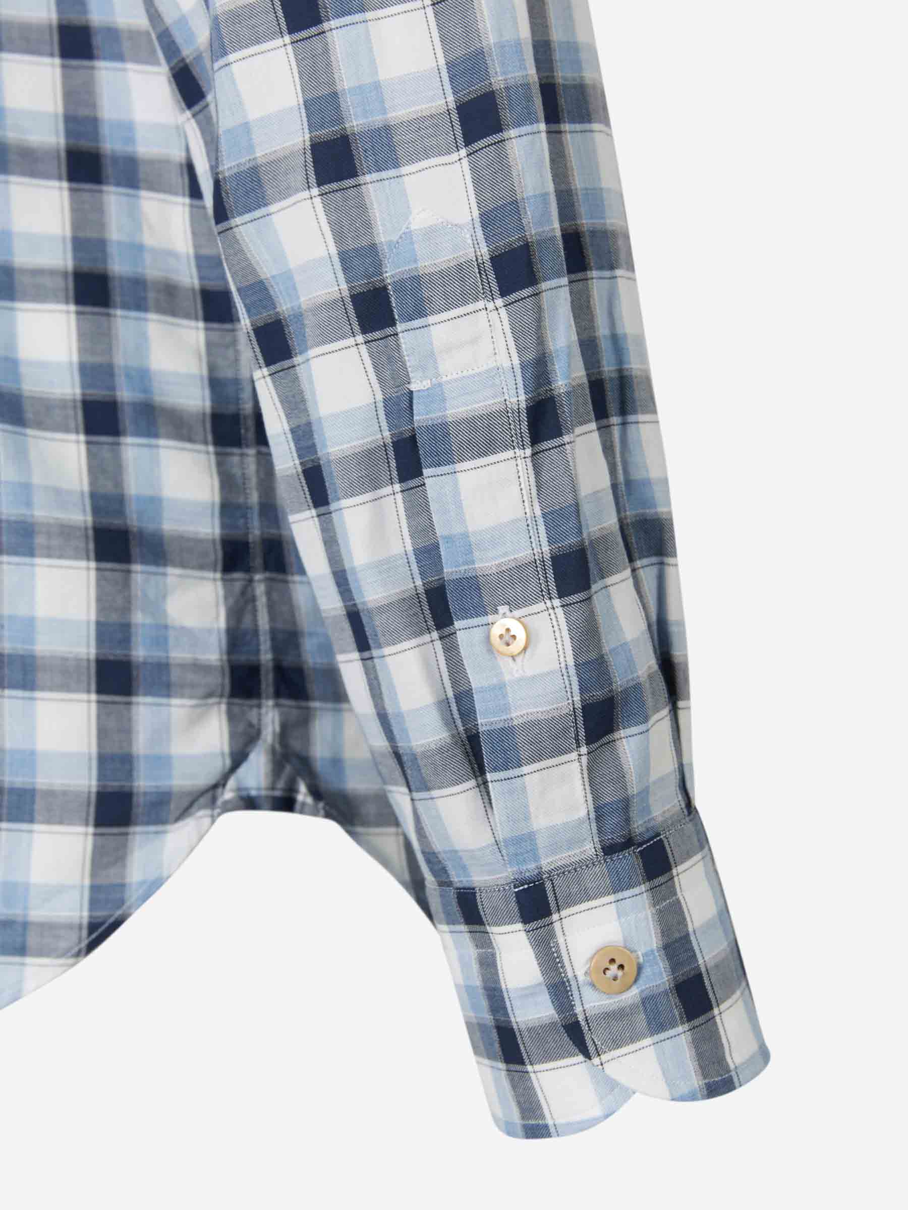 Vincenzo di Ruggiero Camisa Motivo Cuadros color Caramelo sku 531-005467 02 - Foto 8