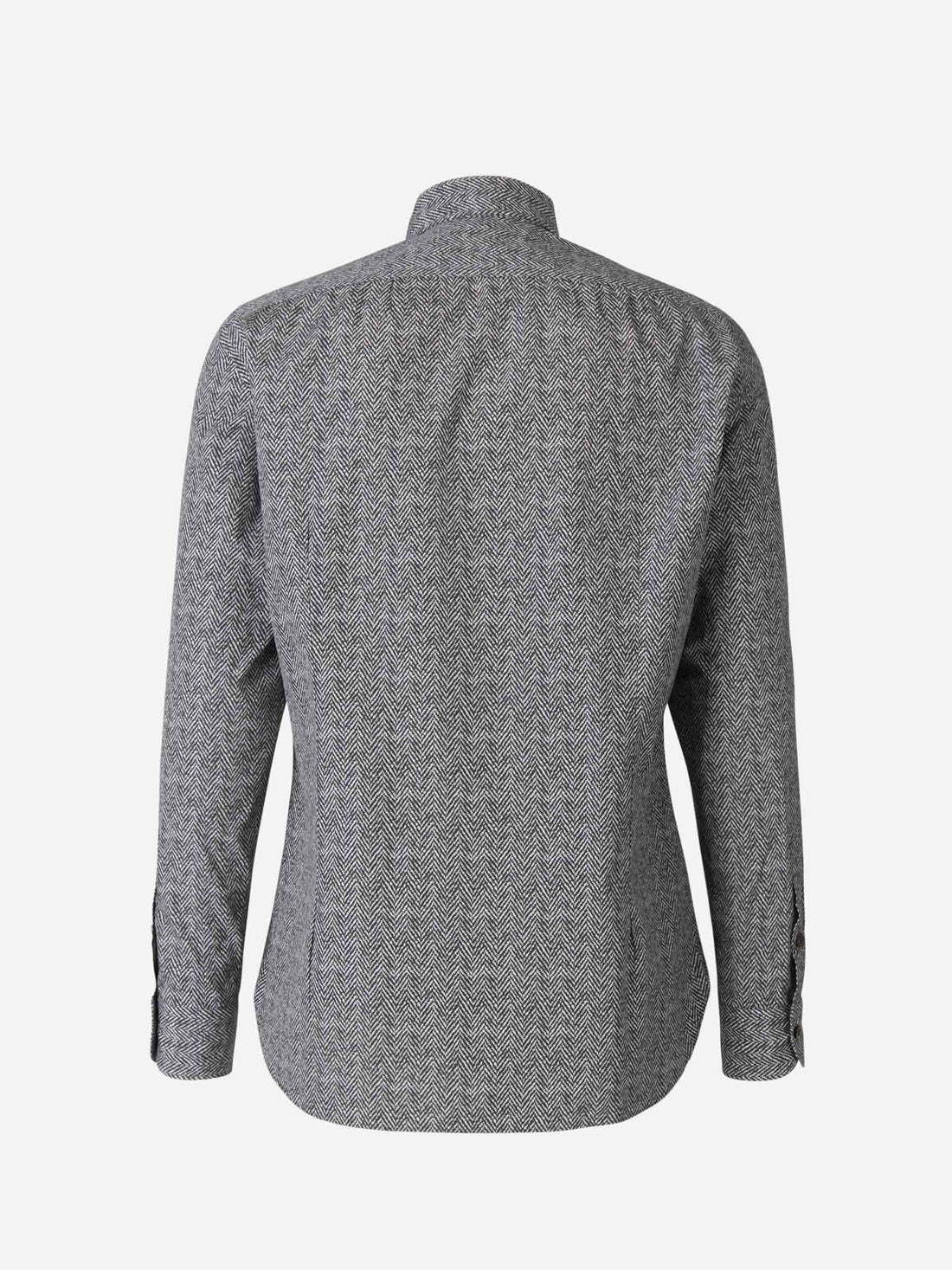 Vincenzo di Ruggiero Camisa Motivo Espiga color Negro sku 531-005470 01 - Foto 2