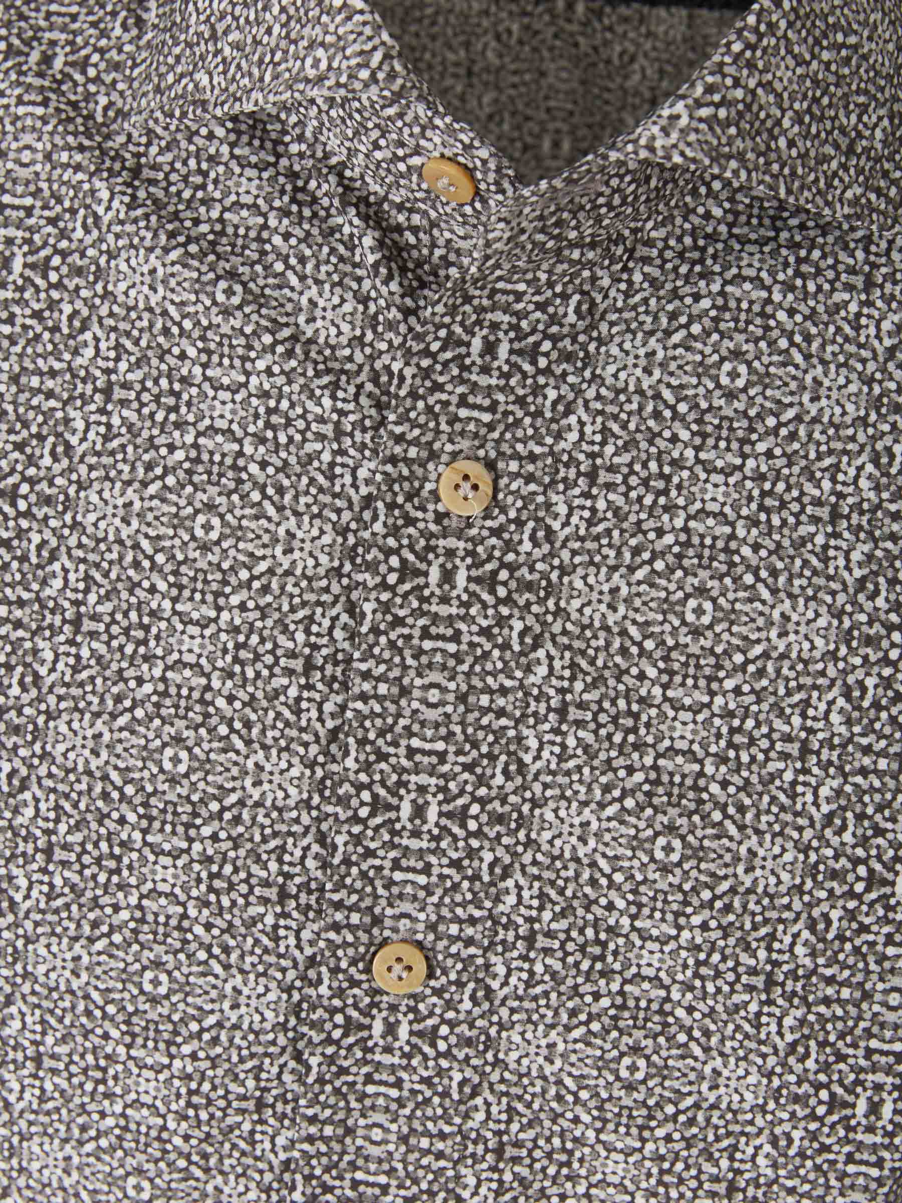 Vincenzo di Ruggiero Camisa Motivo Geométrico color Negro sku 531-005472 01 - Foto 3