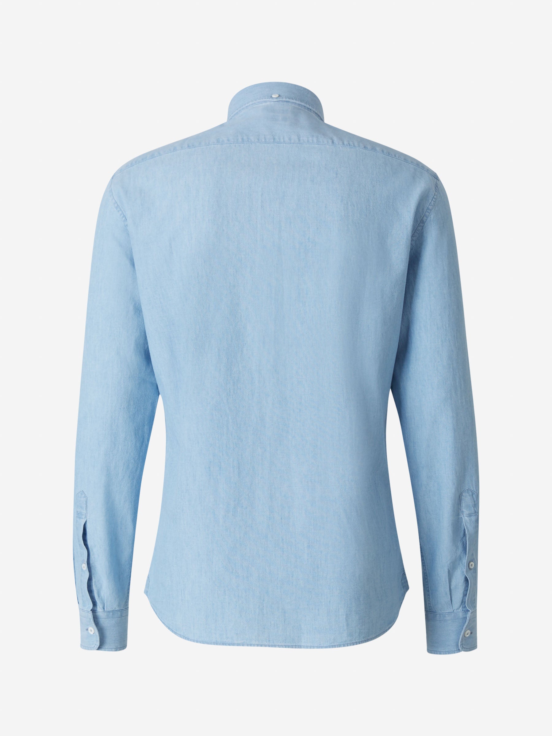 Brunello Cucinelli Camisa Denim Algodón color Azul Denim sku 531-005488 01 - Foto 2