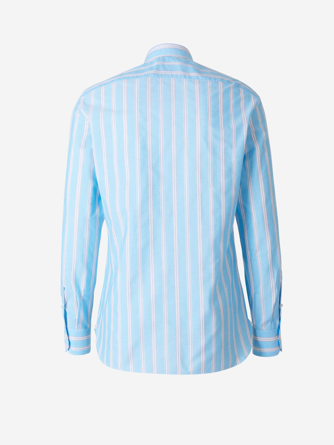 Isaia Camisa Milano Algodón color Azul Cielo sku 531-005502 01 - Foto 2