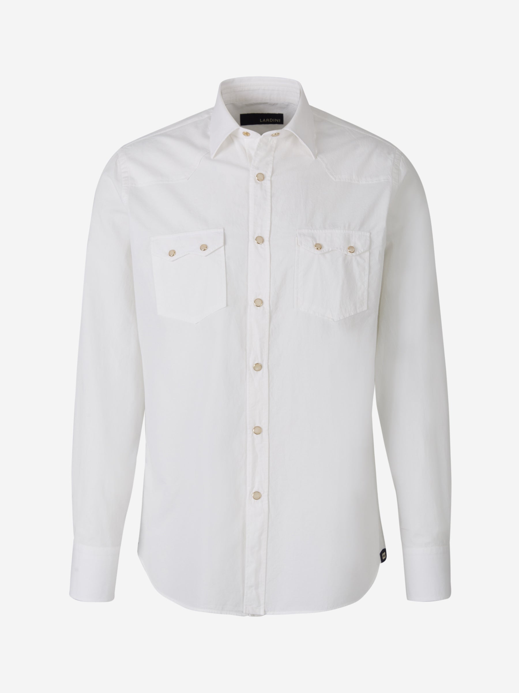 Lardini Camisa Doble Bolsillo color Blanco sku 531-005523 01 - Foto 1