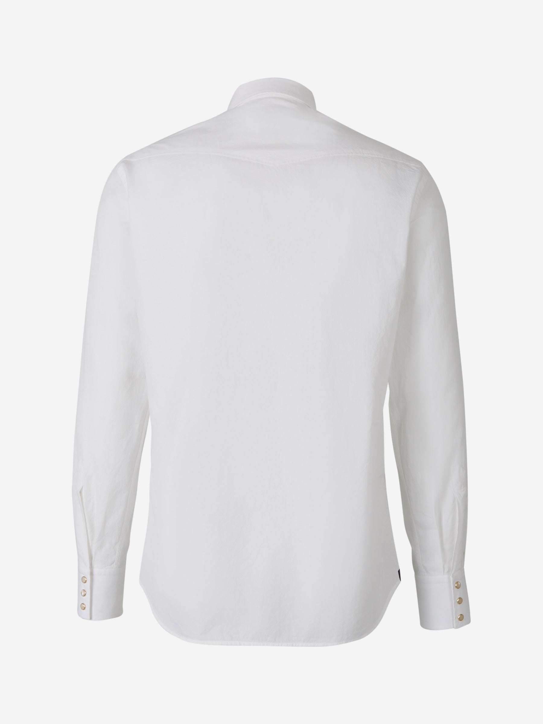 Lardini Camisa Doble Bolsillo color Blanco sku 531-005523 01 - Foto 2