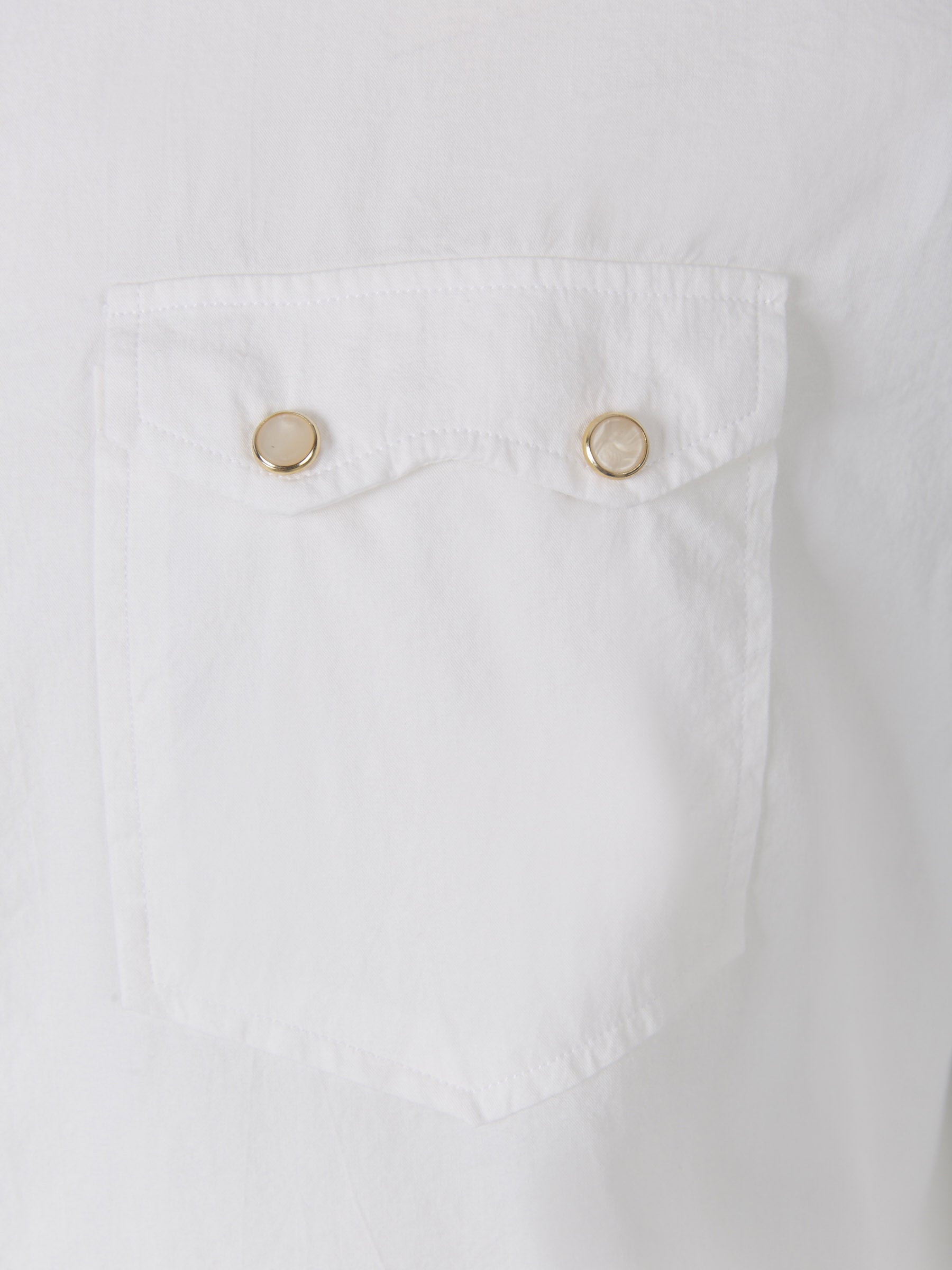 Lardini Camisa Doble Bolsillo color Blanco sku 531-005523 01 - Foto 5