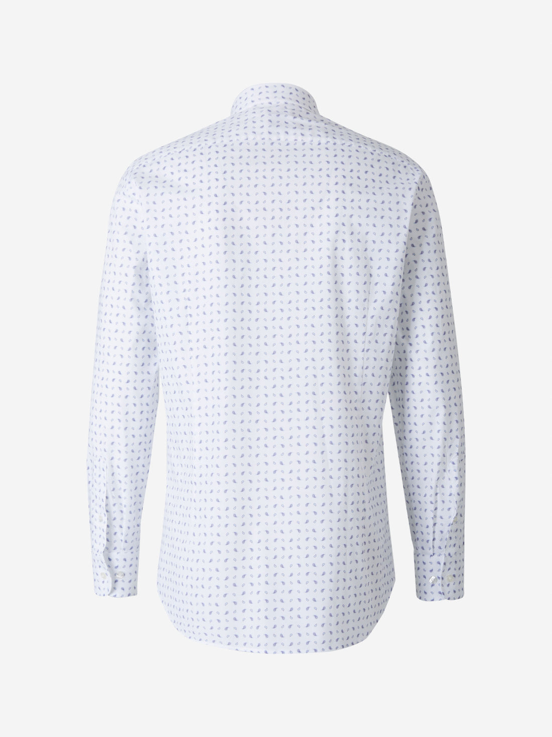 Etro Camisa Estampado Micro Paisley color Blanco sku 531-005538 01 - Foto 2