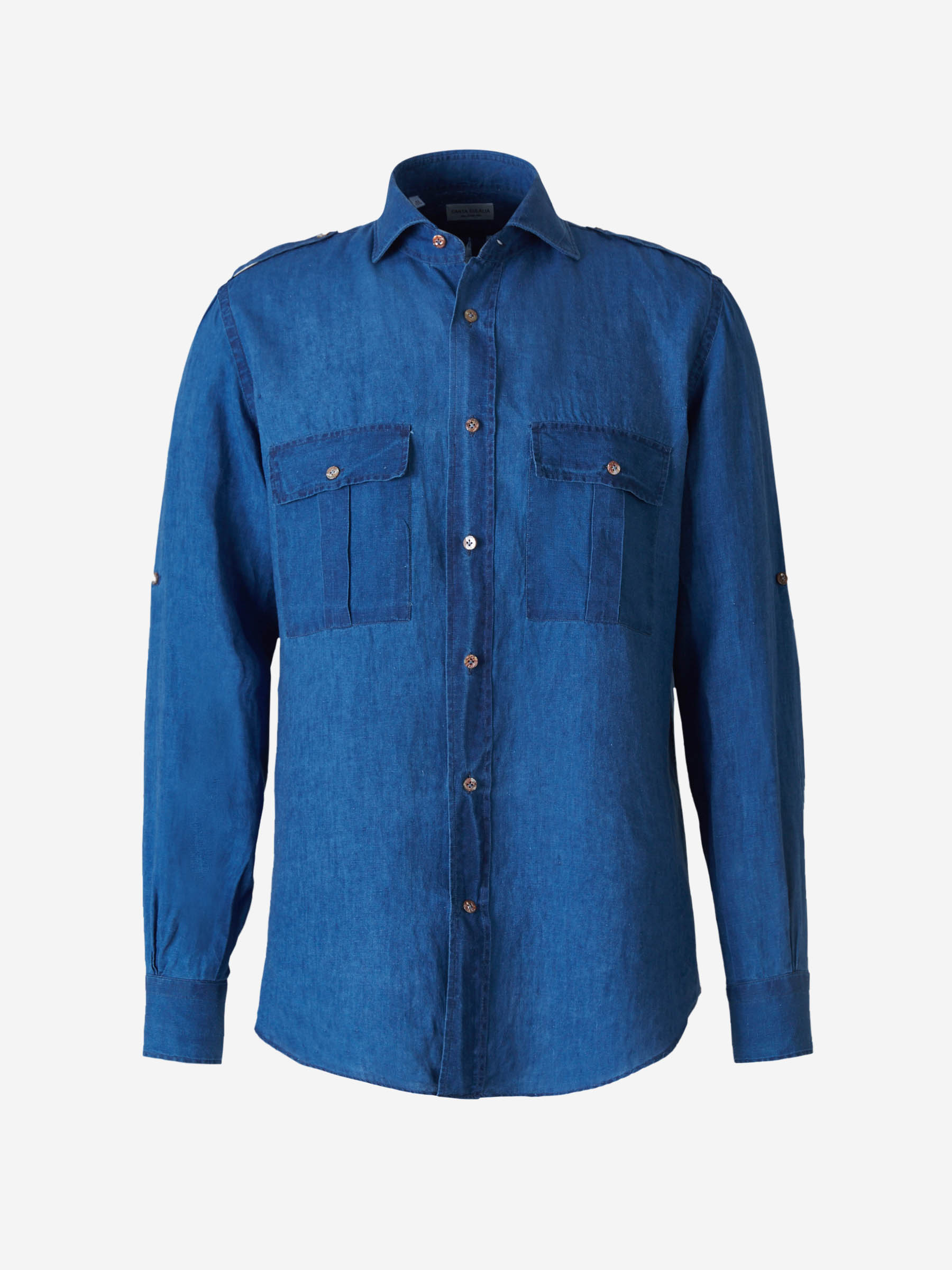 Santa Eulalia Camisa Denim Algodón color Azul Denim sku 531-005567 02 - Foto 1