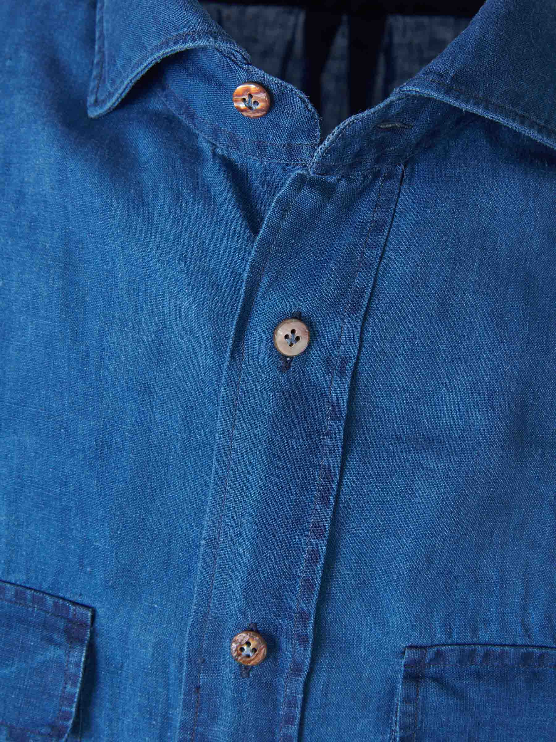 Santa Eulalia Camisa Denim Algodón color Azul Denim sku 531-005567 02 - Foto 3