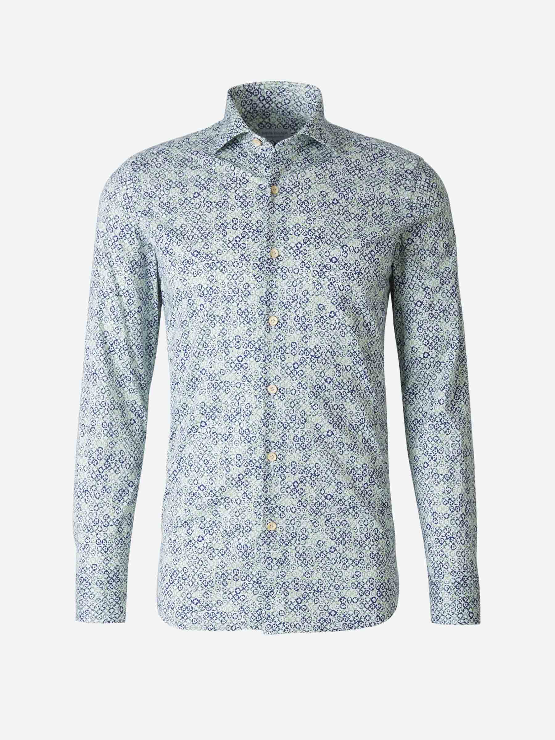 Santa Eulalia Camisa Motivo Hojas color Blanco sku 531-005578 01 - Foto 1