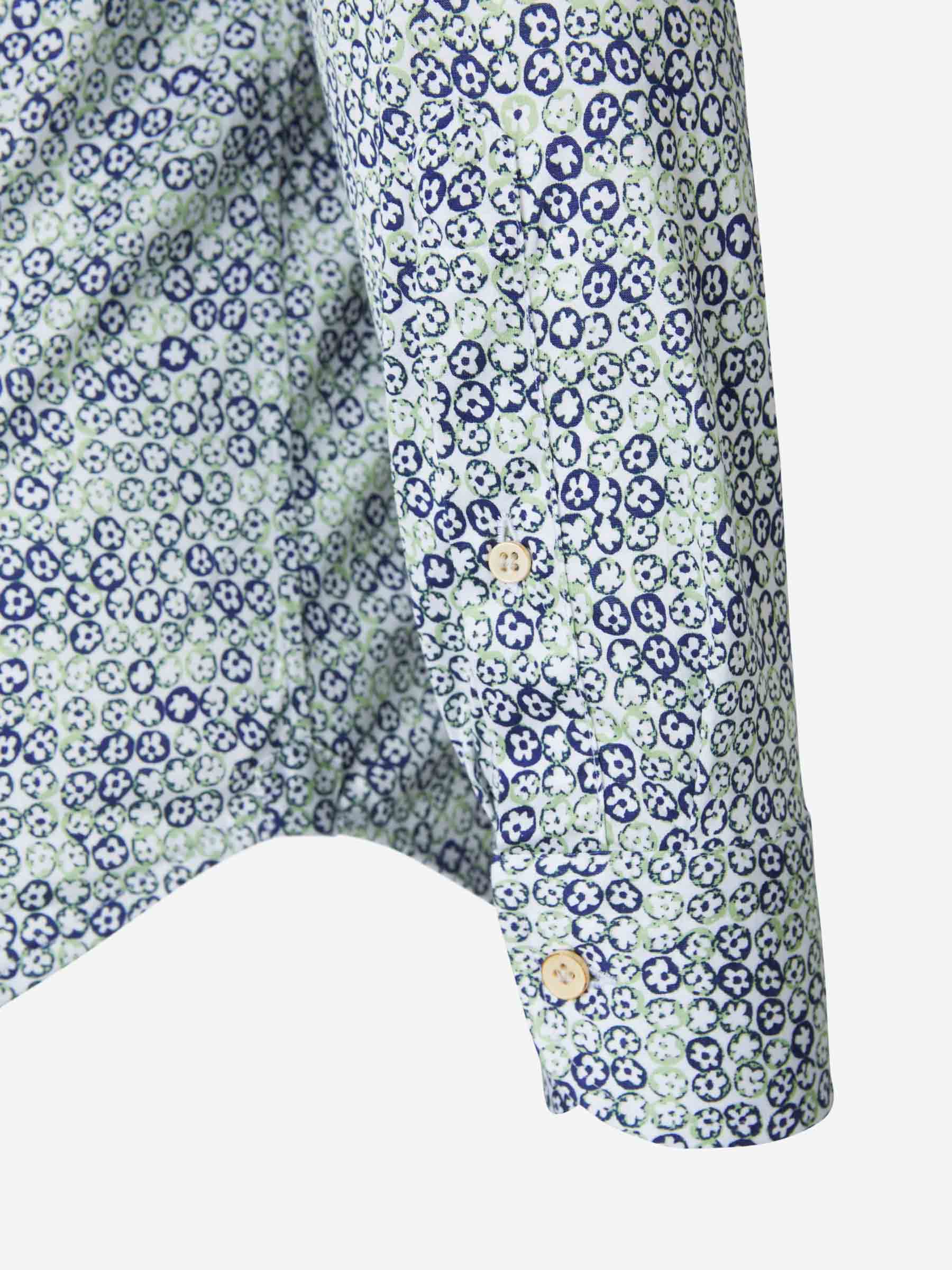 Santa Eulalia Camisa Motivo Hojas color Blanco sku 531-005578 01 - Foto 4